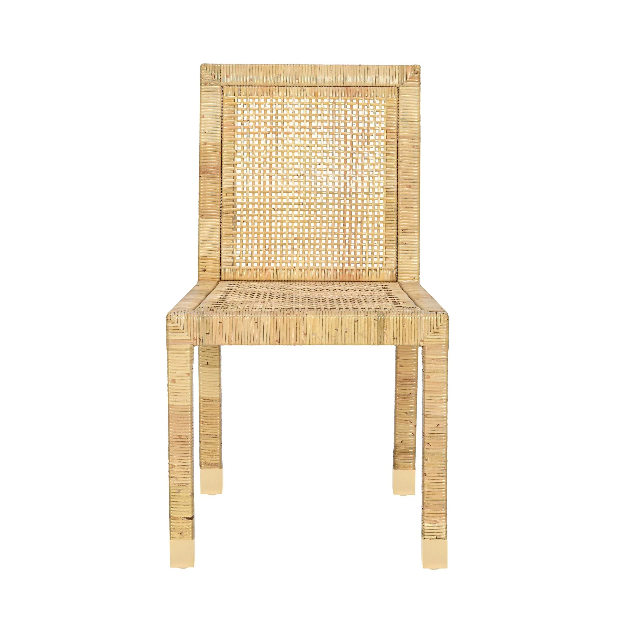 Amara Cream Linen Dining Chair - Image 7