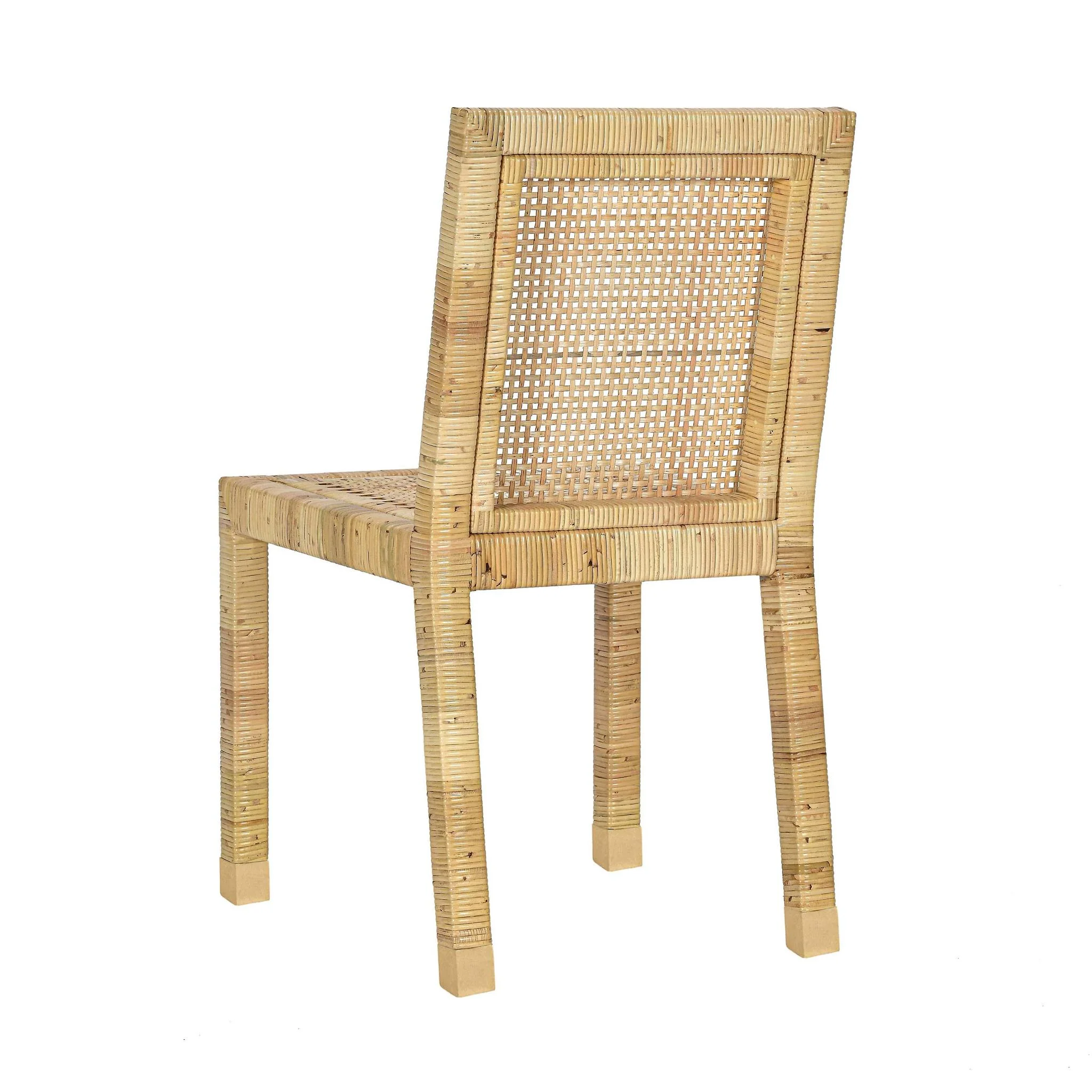 Amara Cream Linen Dining Chair - Image 8