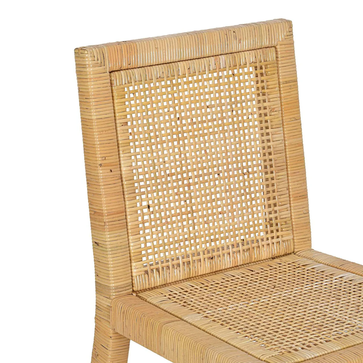 Amara Cream Linen Dining Chair - Image 9