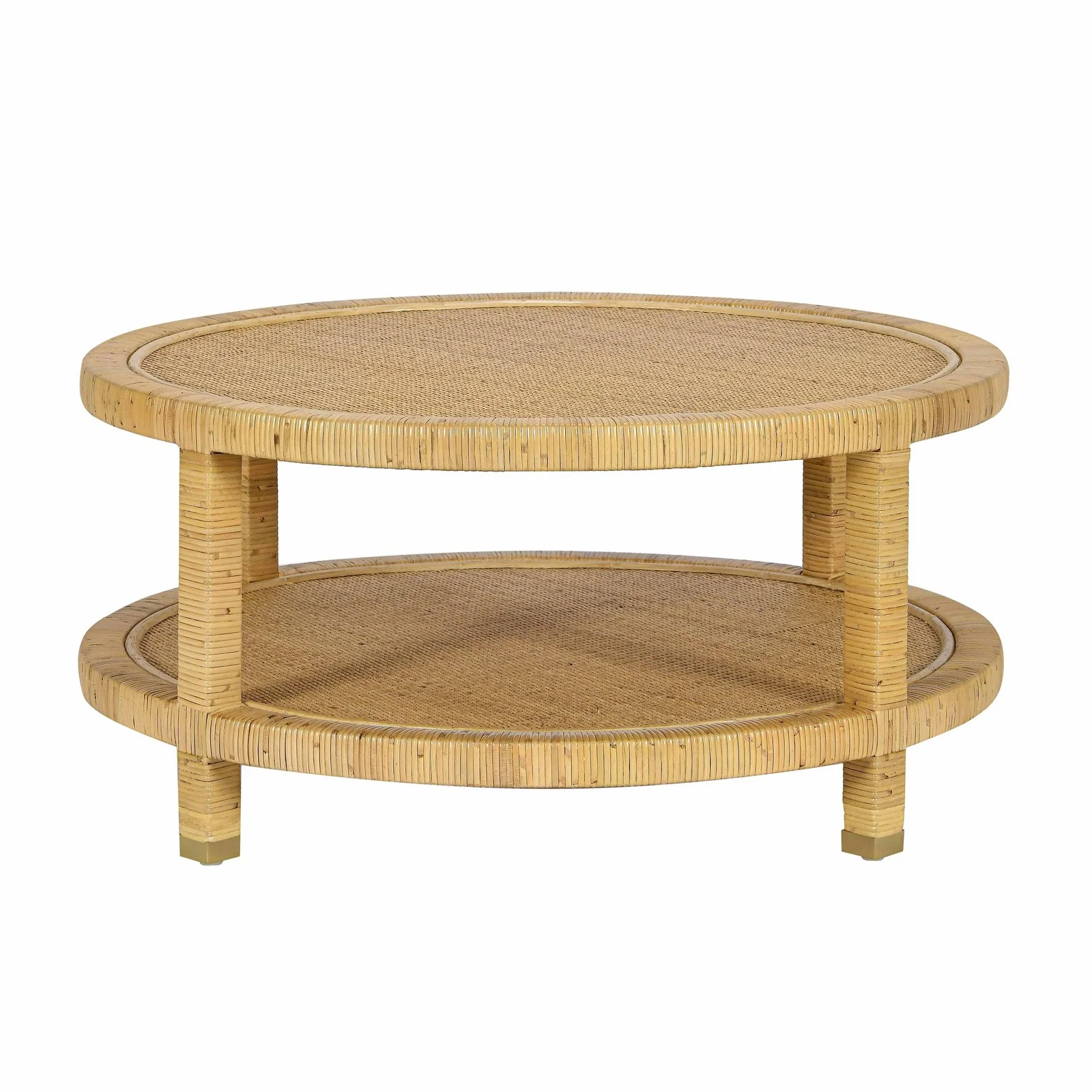 Amara Natural Rattan Coffee Table - Image 3