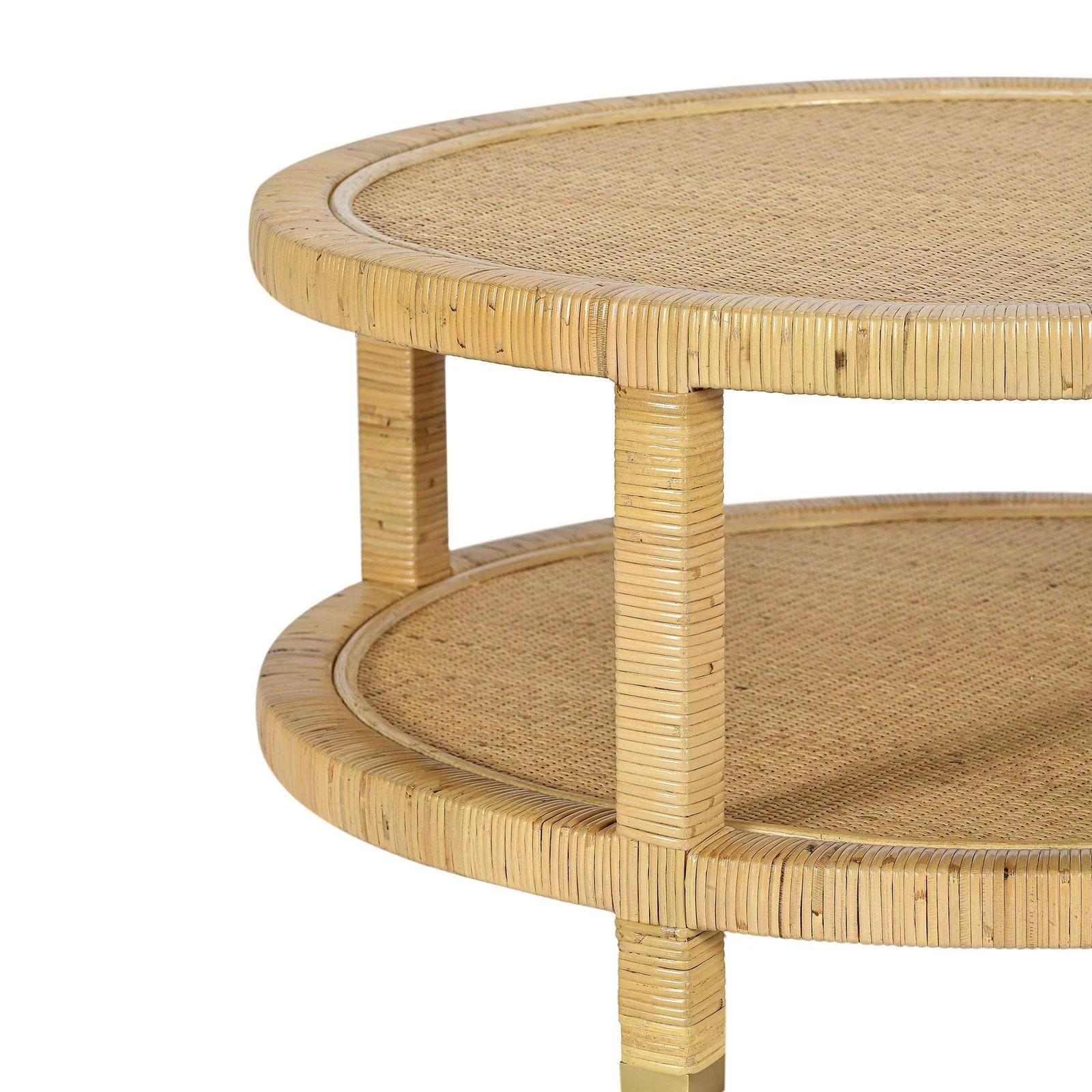 Amara Natural Rattan Coffee Table - Image 5