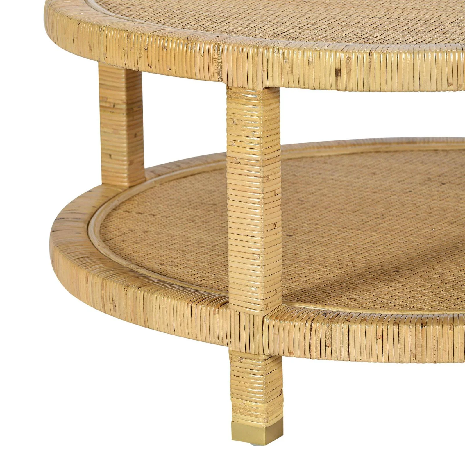 Amara Natural Rattan Coffee Table - Image 6