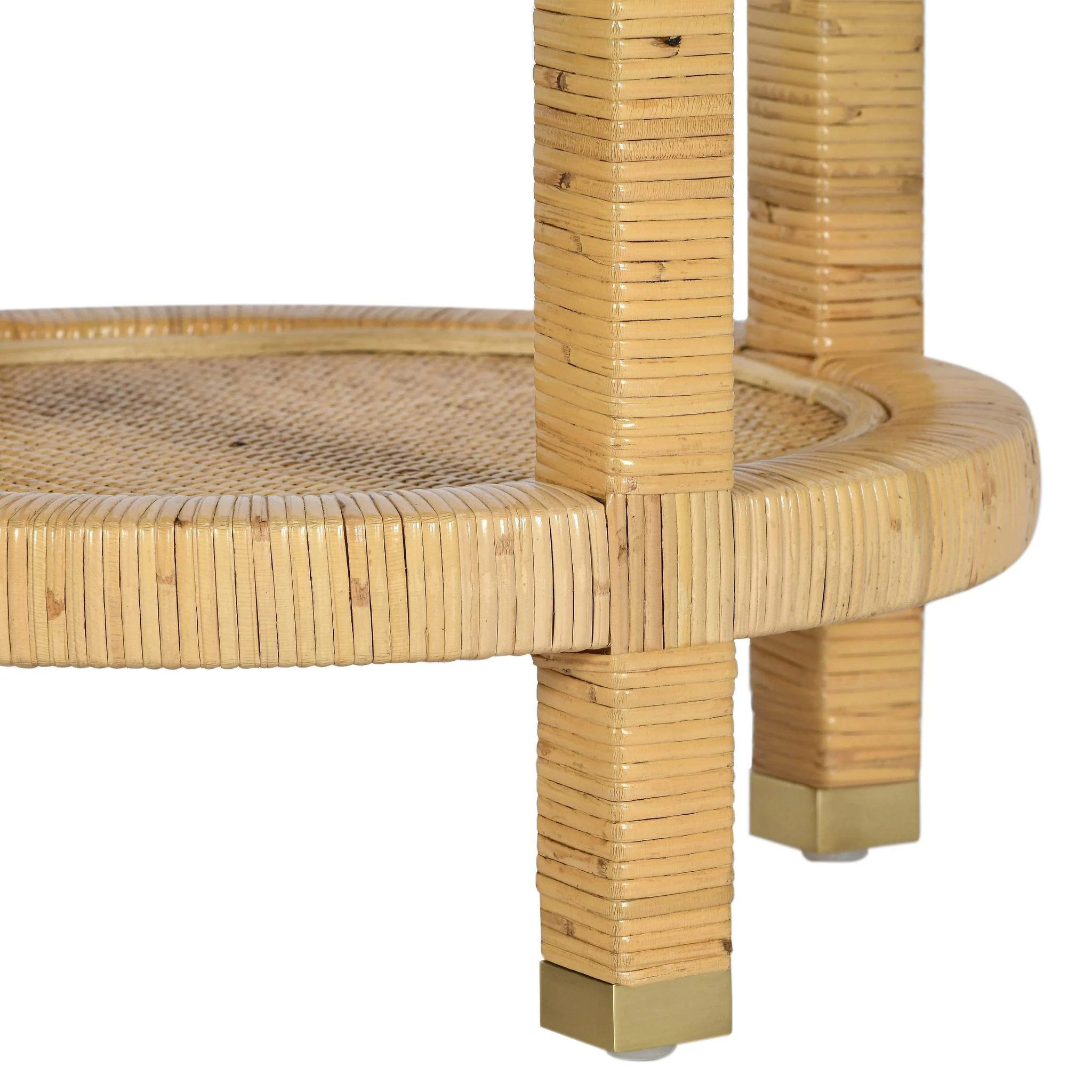 Amara Natural Rattan Side Table - Image 6