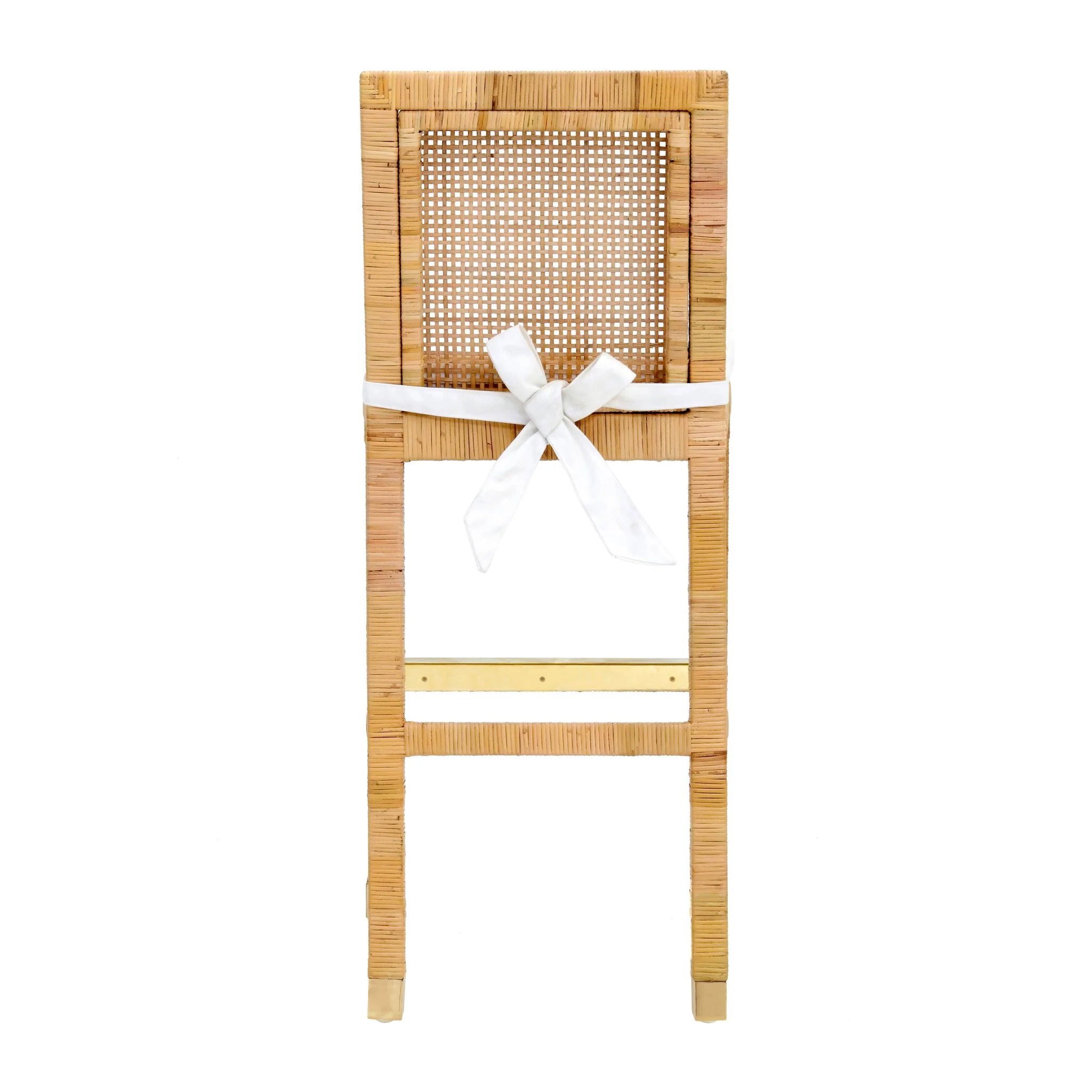 Amara Rattan Performance Fabric Counter Stool - Image 6