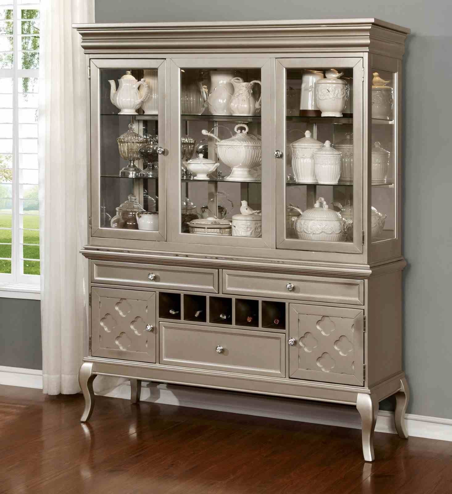Amina 84" Dining Table, Champagne - Image 3