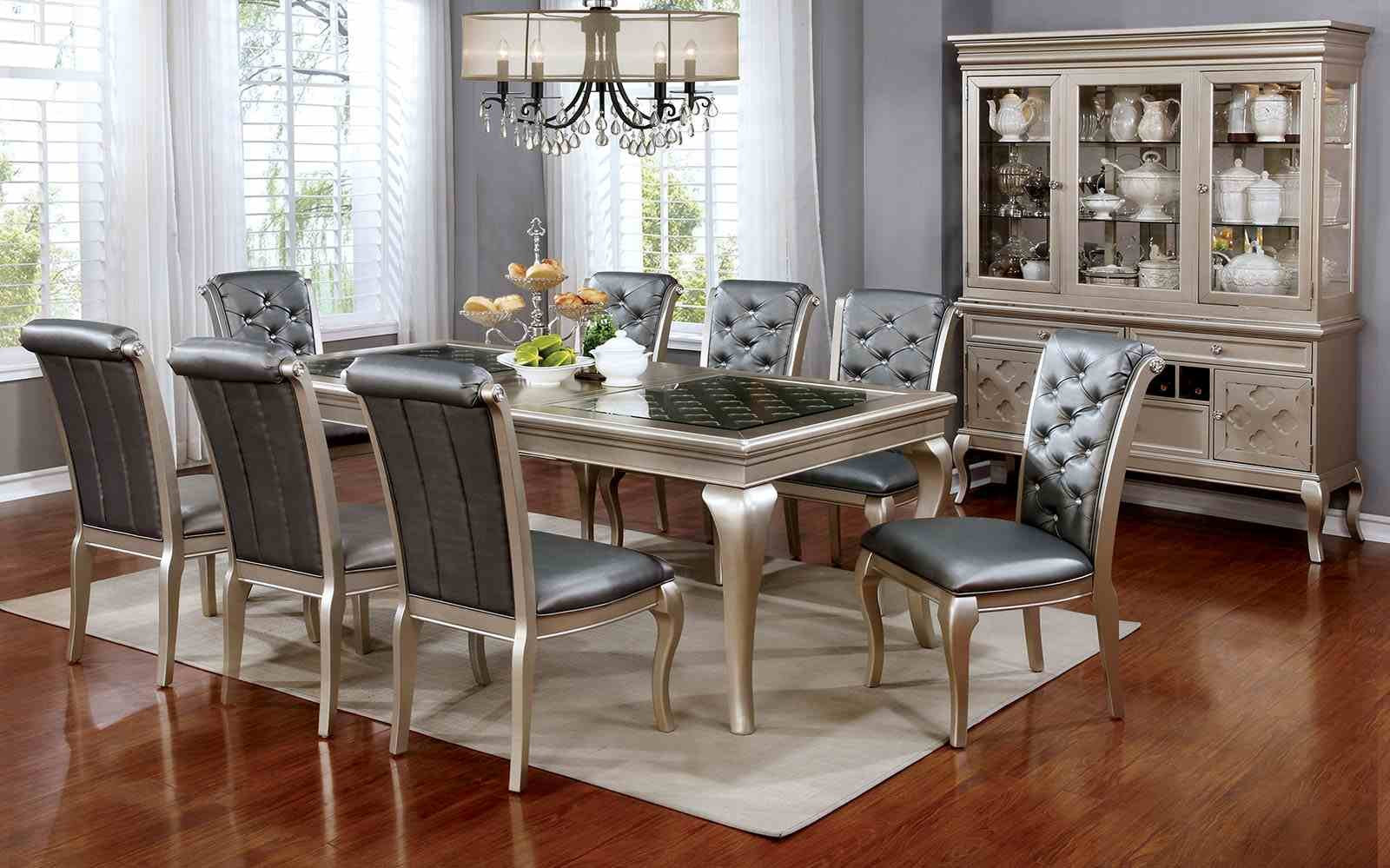 Amina Side Chair (2/CTN), Champagne - Image 3