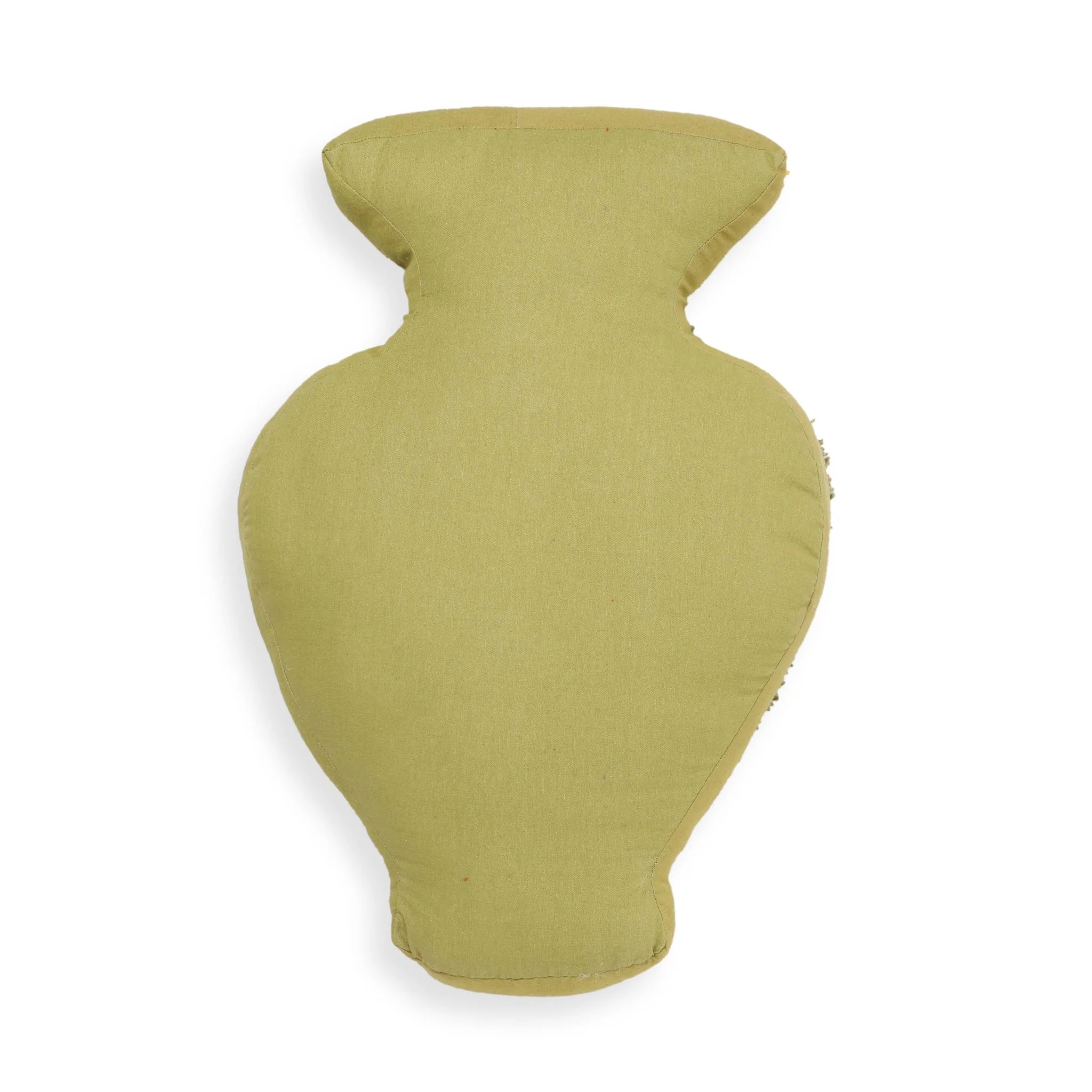 Amphorae Green Tufted Accent Pillow - Image 3