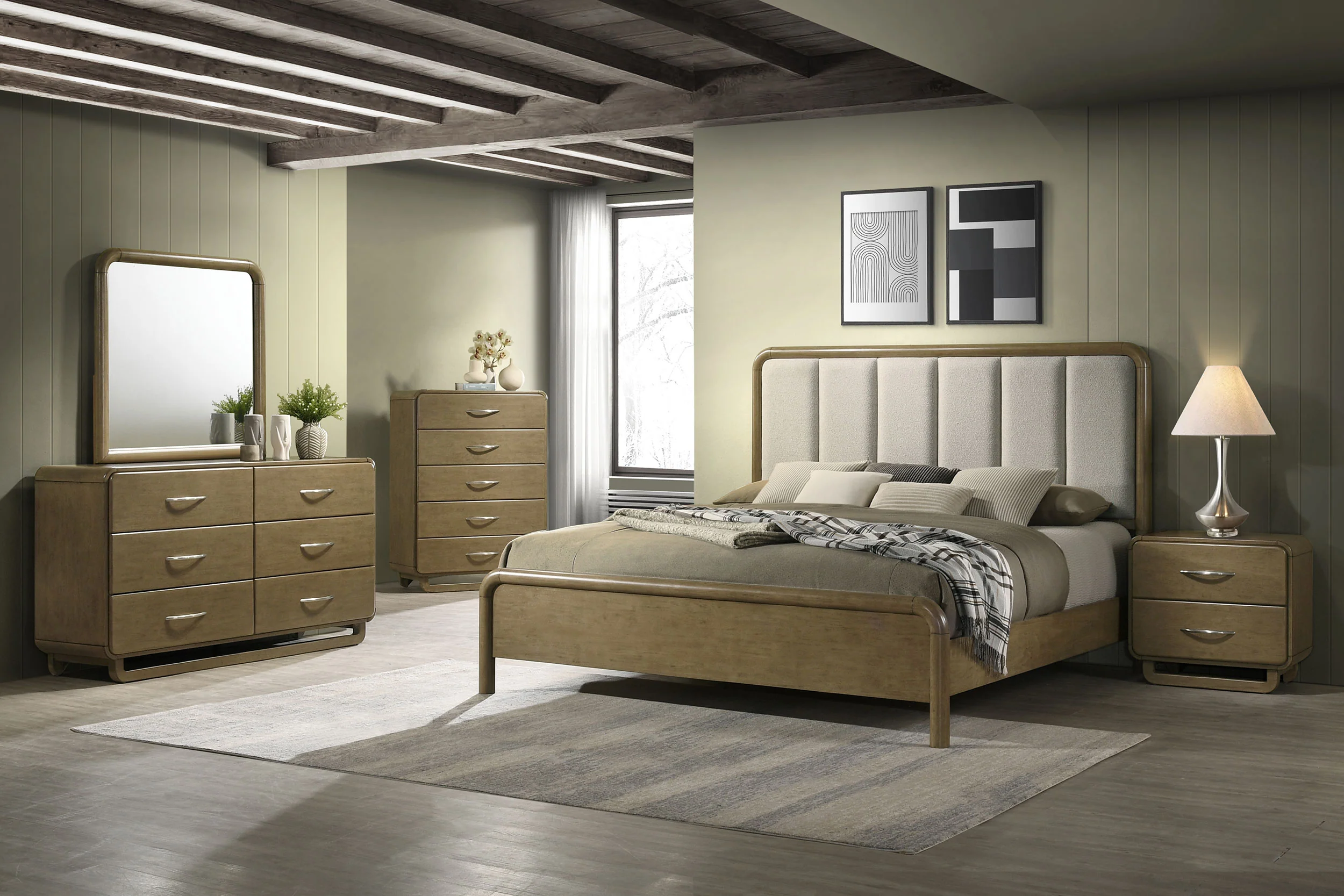 Amsbury Dresser with Mirror - Image 14