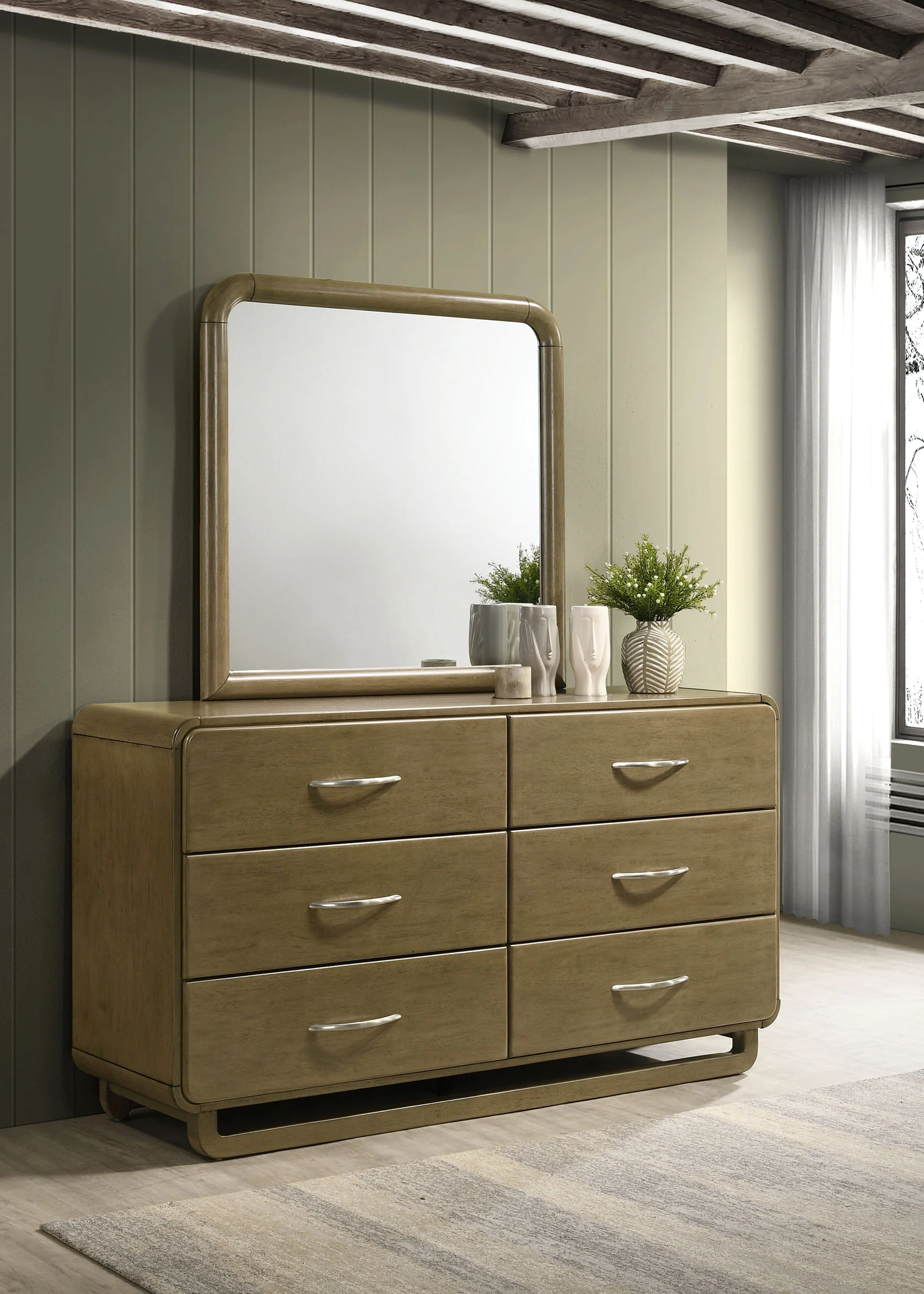 Amsbury Dresser with Mirror - Image 2
