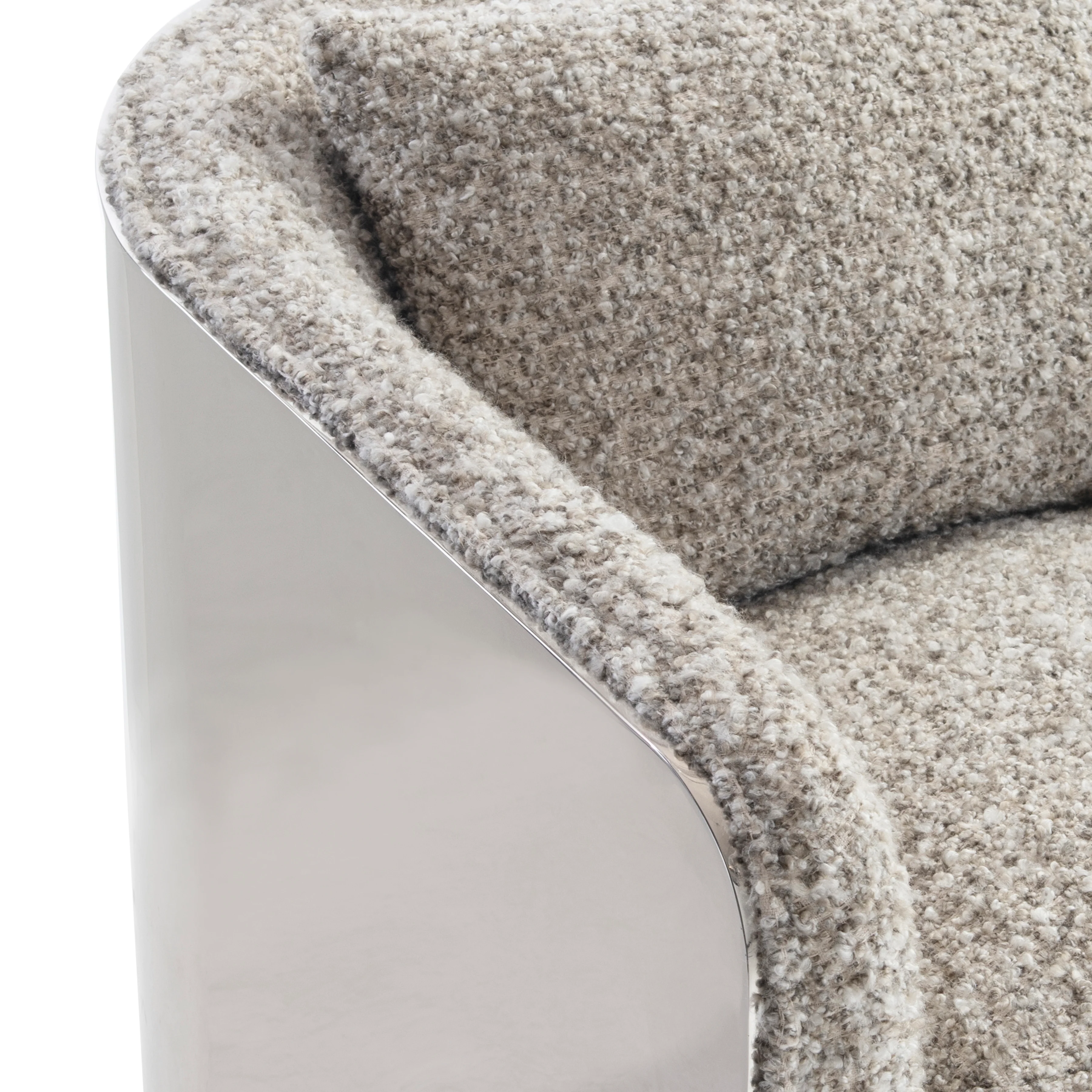 Anastasia Fabric Swivel Chair - Image 5