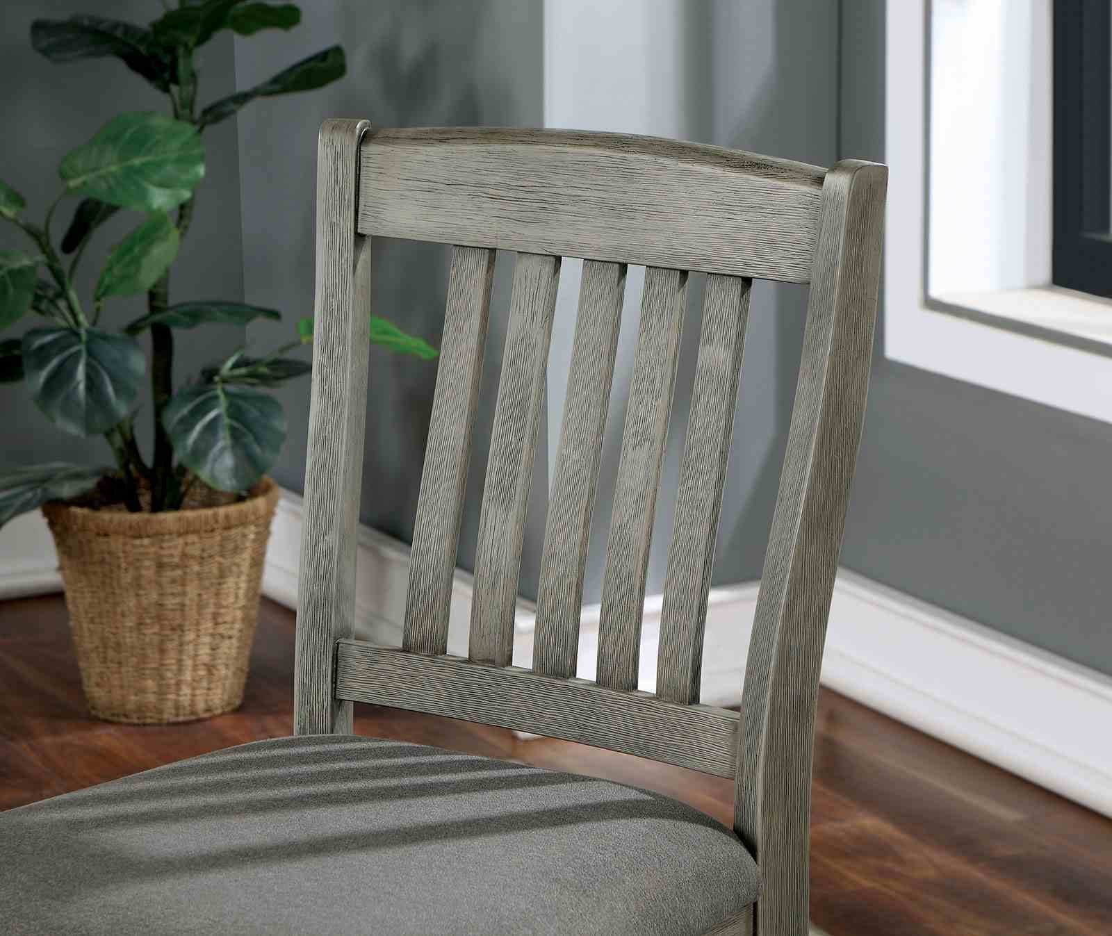 Anaya Counter Ht. Chair (2/CTN), Gray/Lt. Gray - Image 3