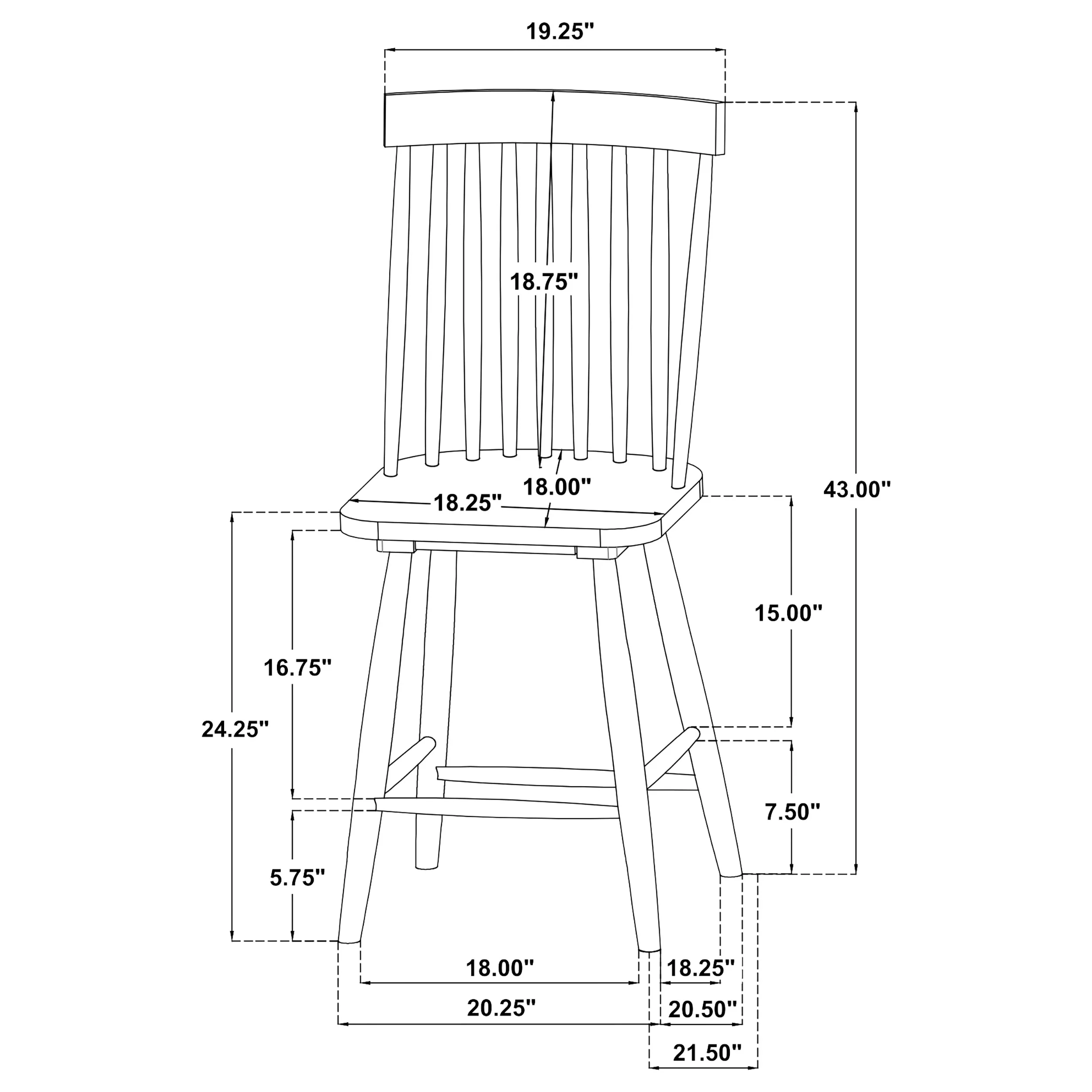 Andrews Counter Height Dining Set - Image 35