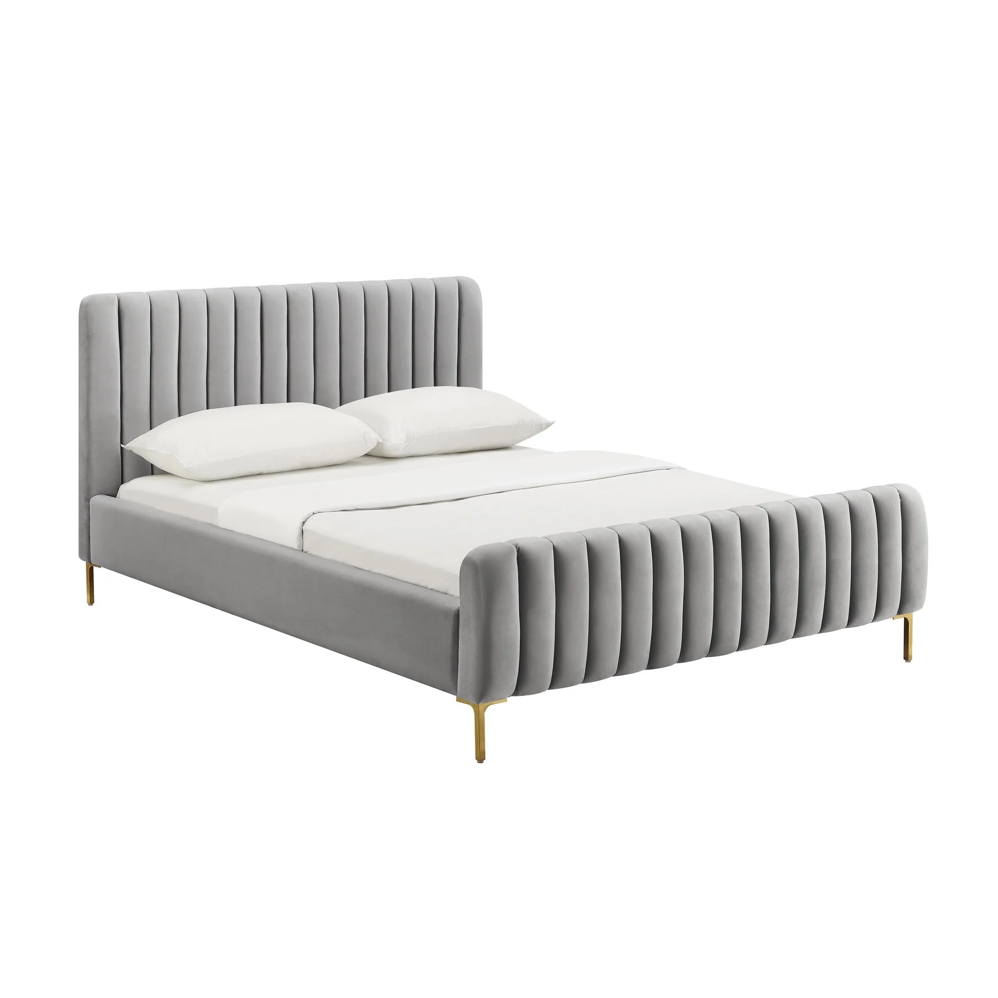 Angela Grey Bed in Queen - Image 2