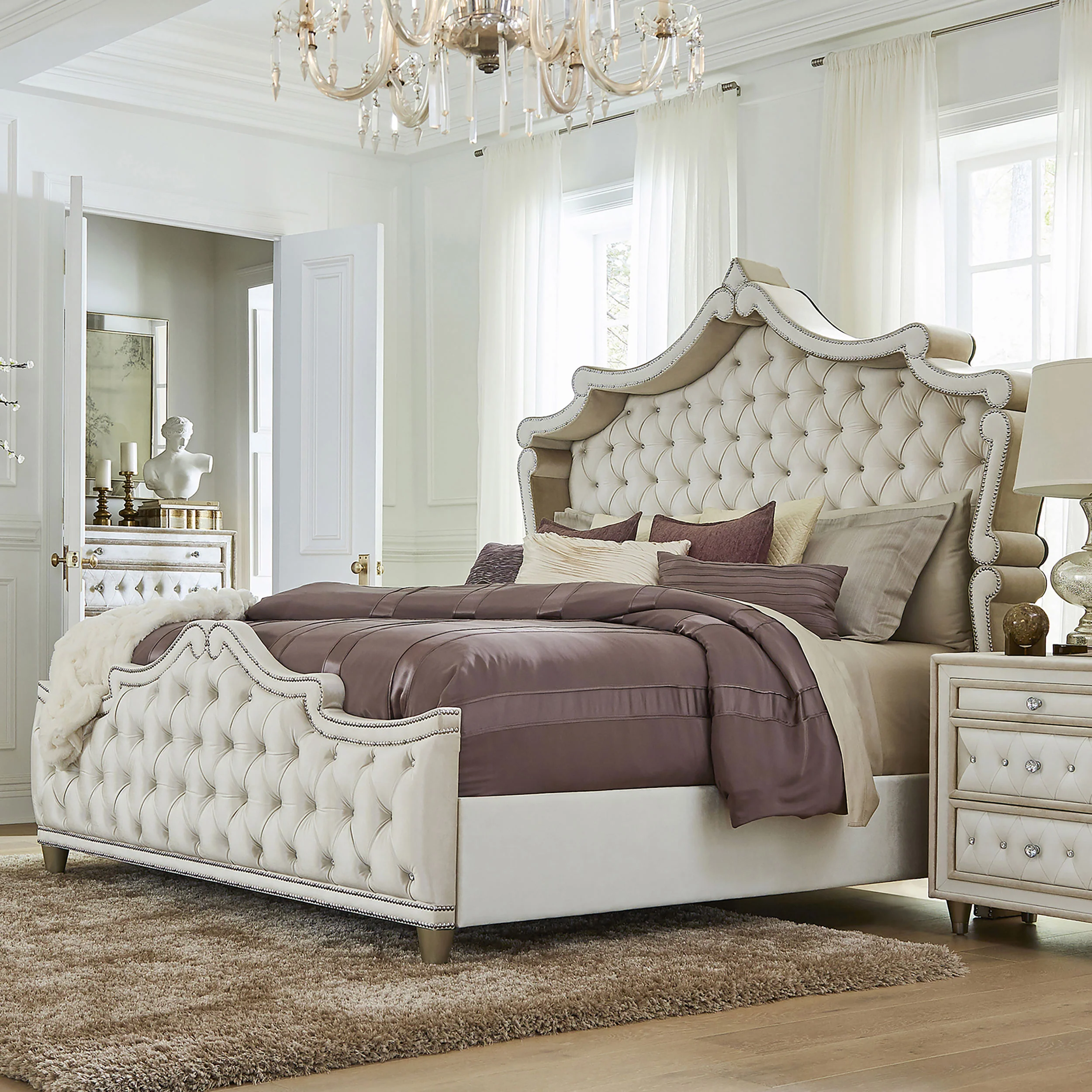 Antonella Panel Bed - Image 7