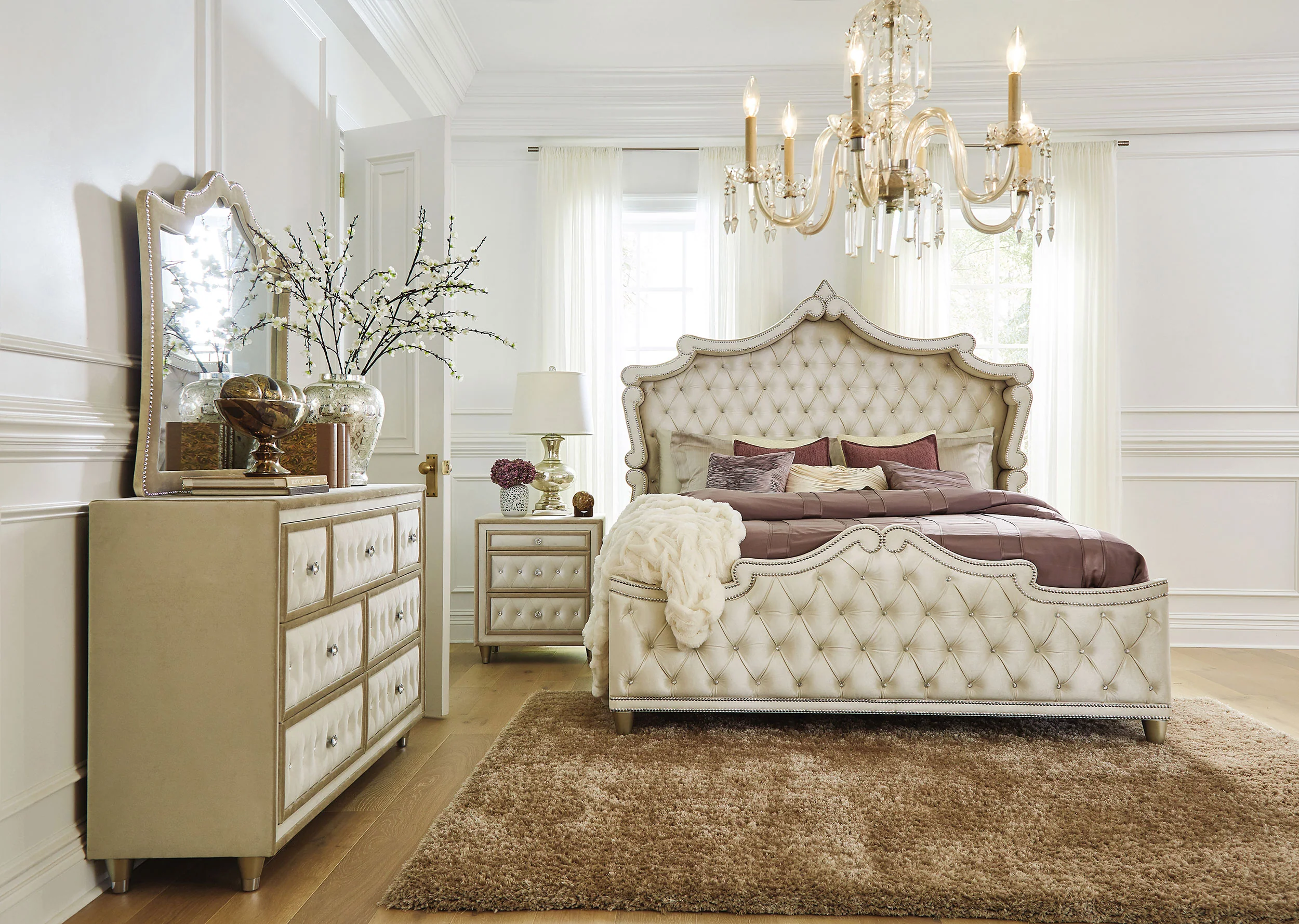 Antonella Dresser with Mirror - Image 4