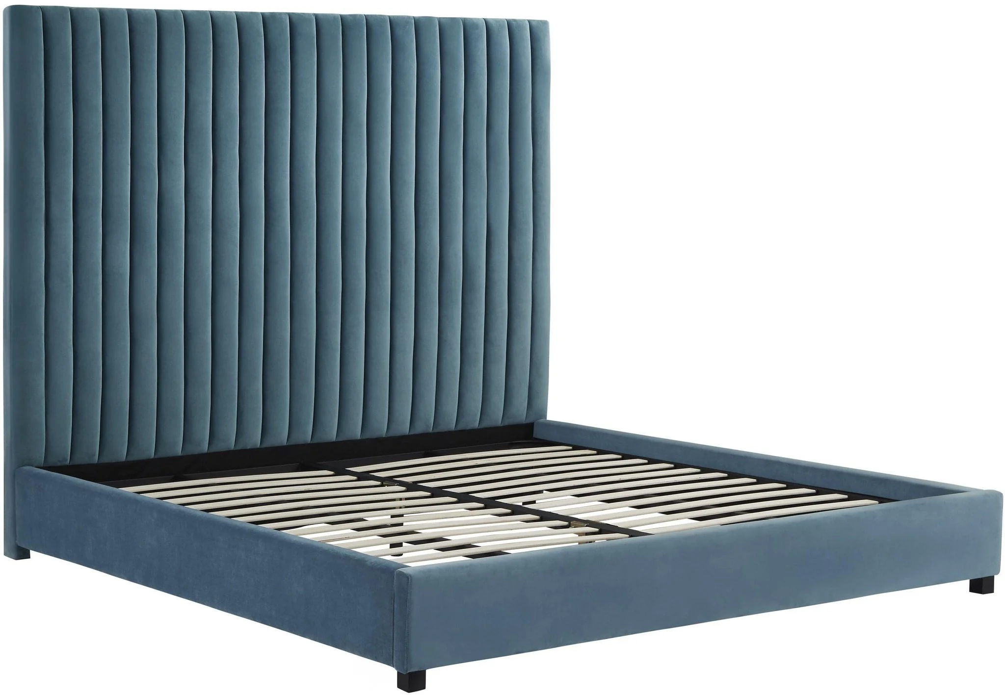 Arabelle Sea Blue Bed in Queen - Image 5