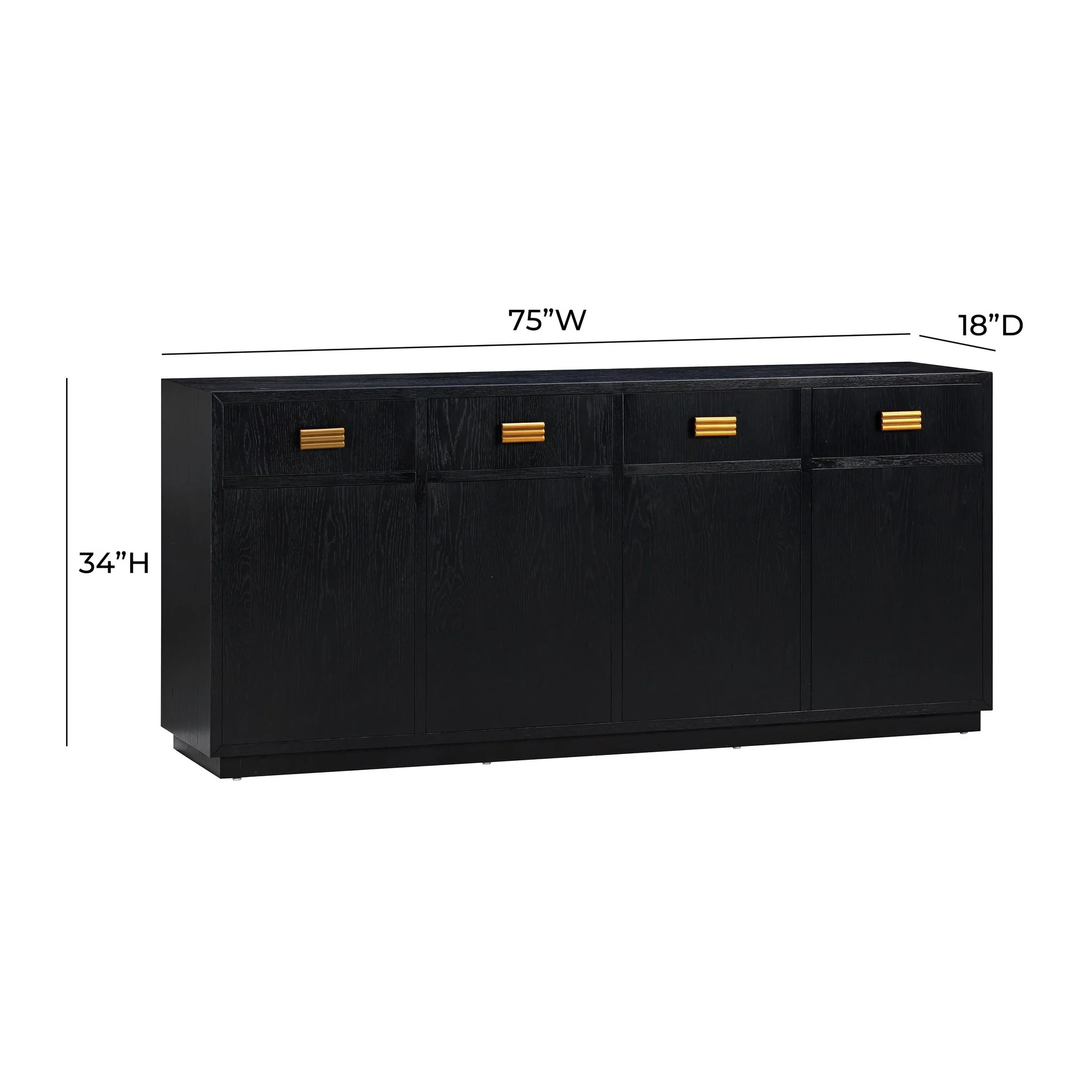 Aria Black Oak Buffet - Image 7
