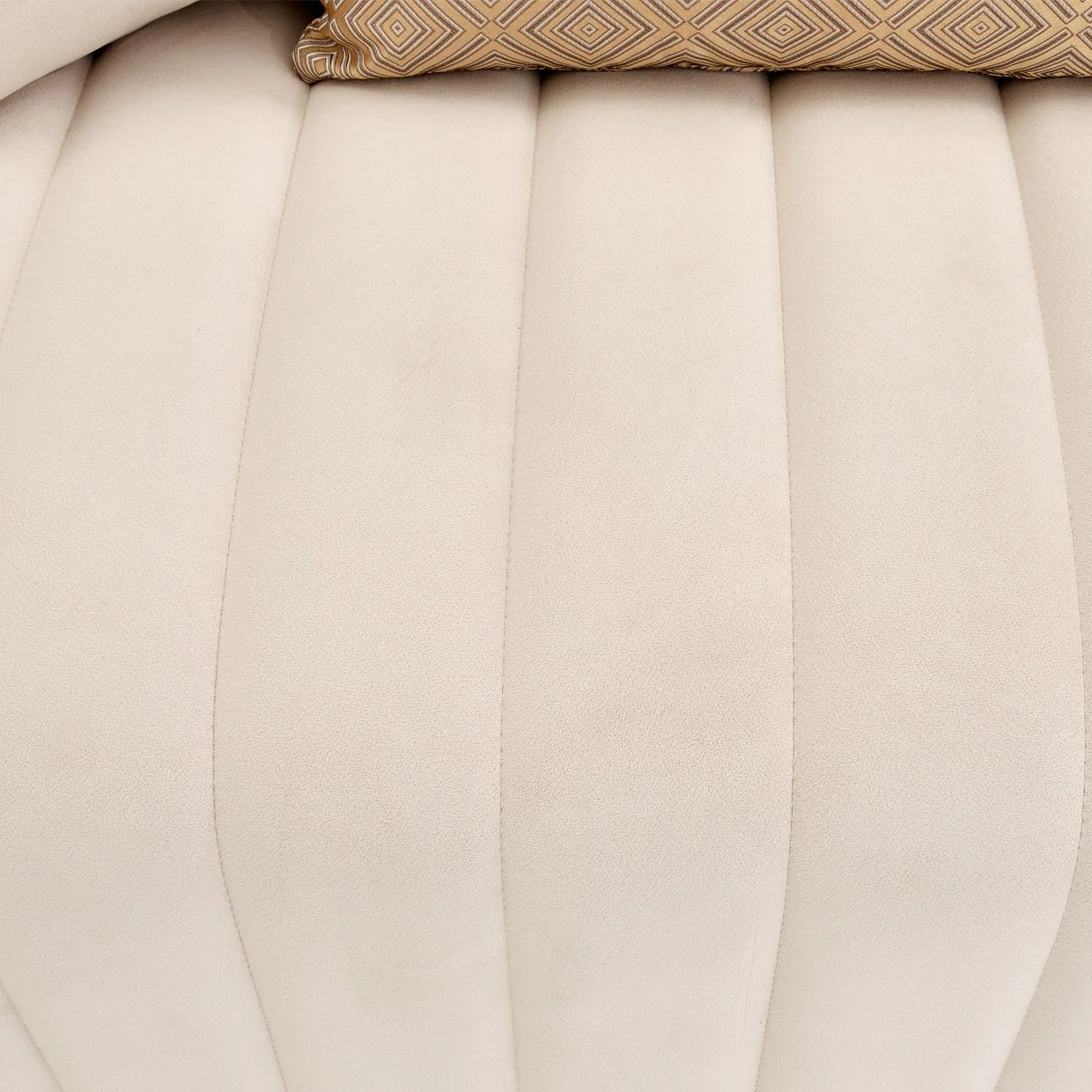 Ariana Loveseat - Beige/Gold - Image 15