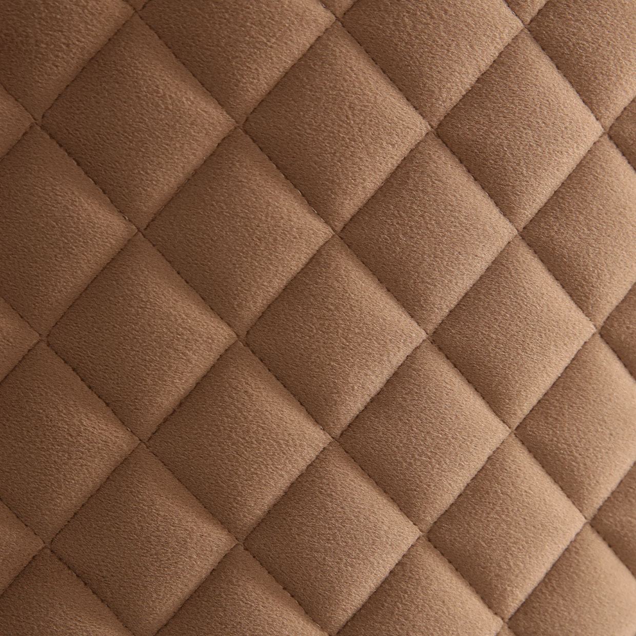Ariana Velvet Accent Chair - Caramel/Gold - Image 4