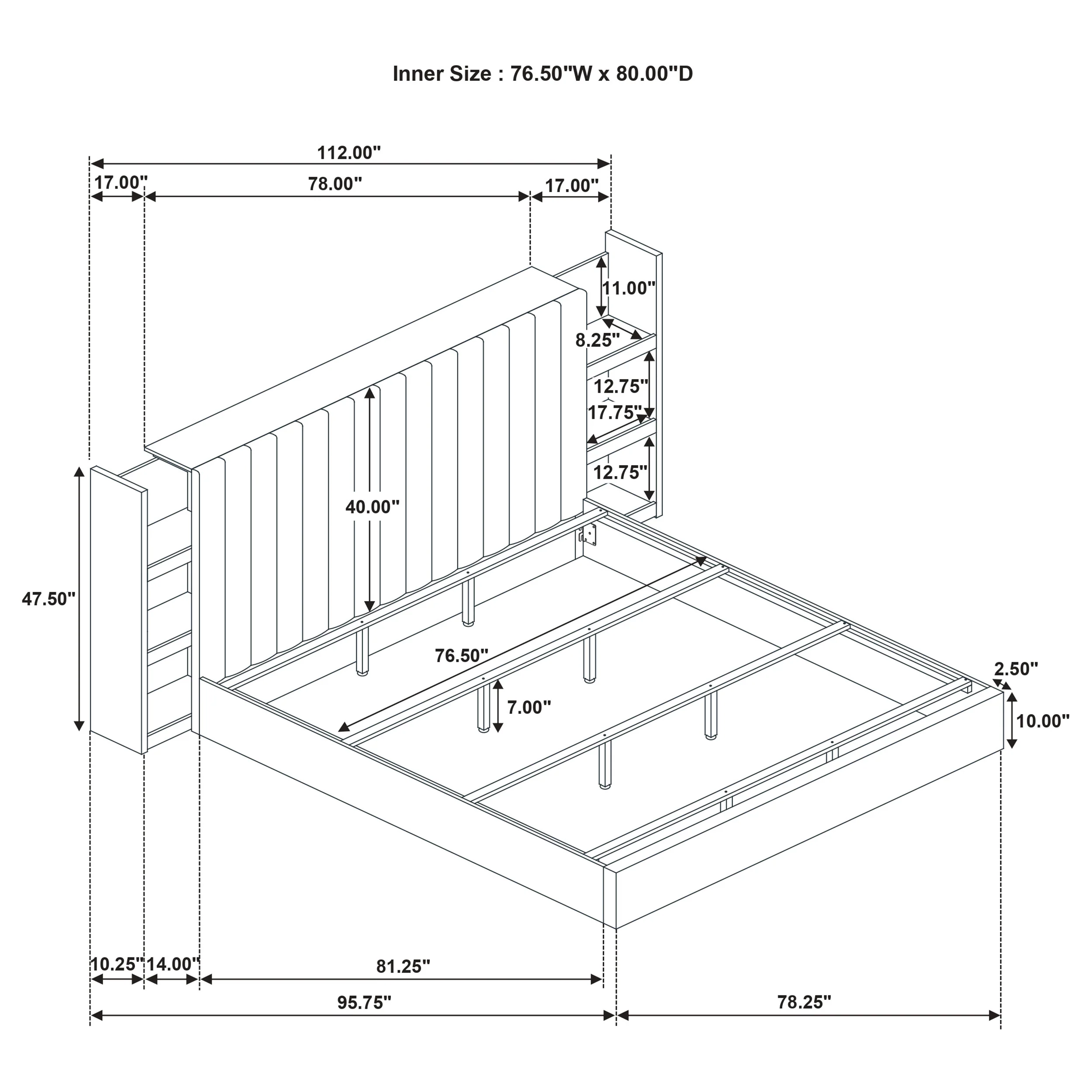 Arielle Bookcase Bed - Image 29