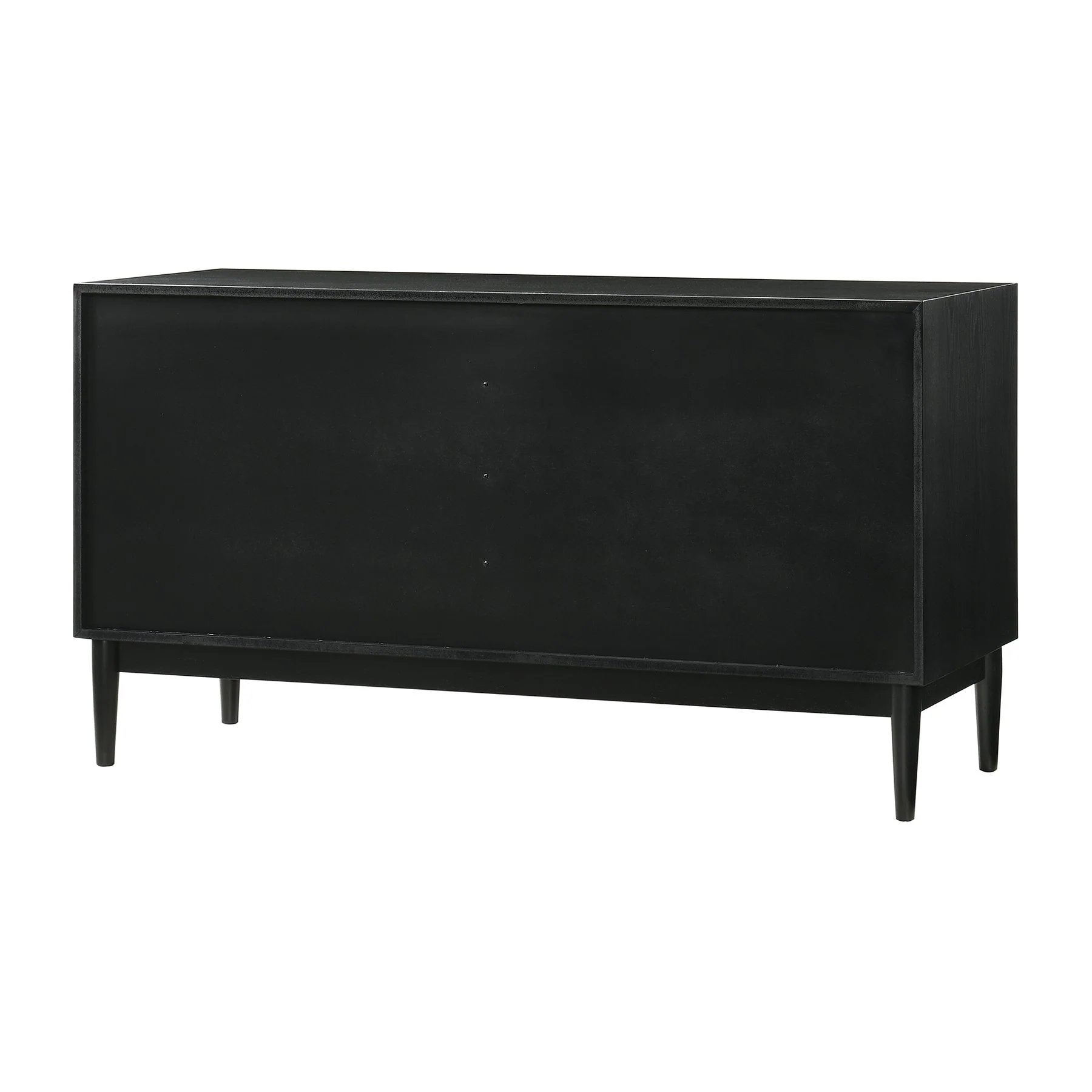 Artemio 6 Drawer Wood Dresser in Black Finish - Image 4