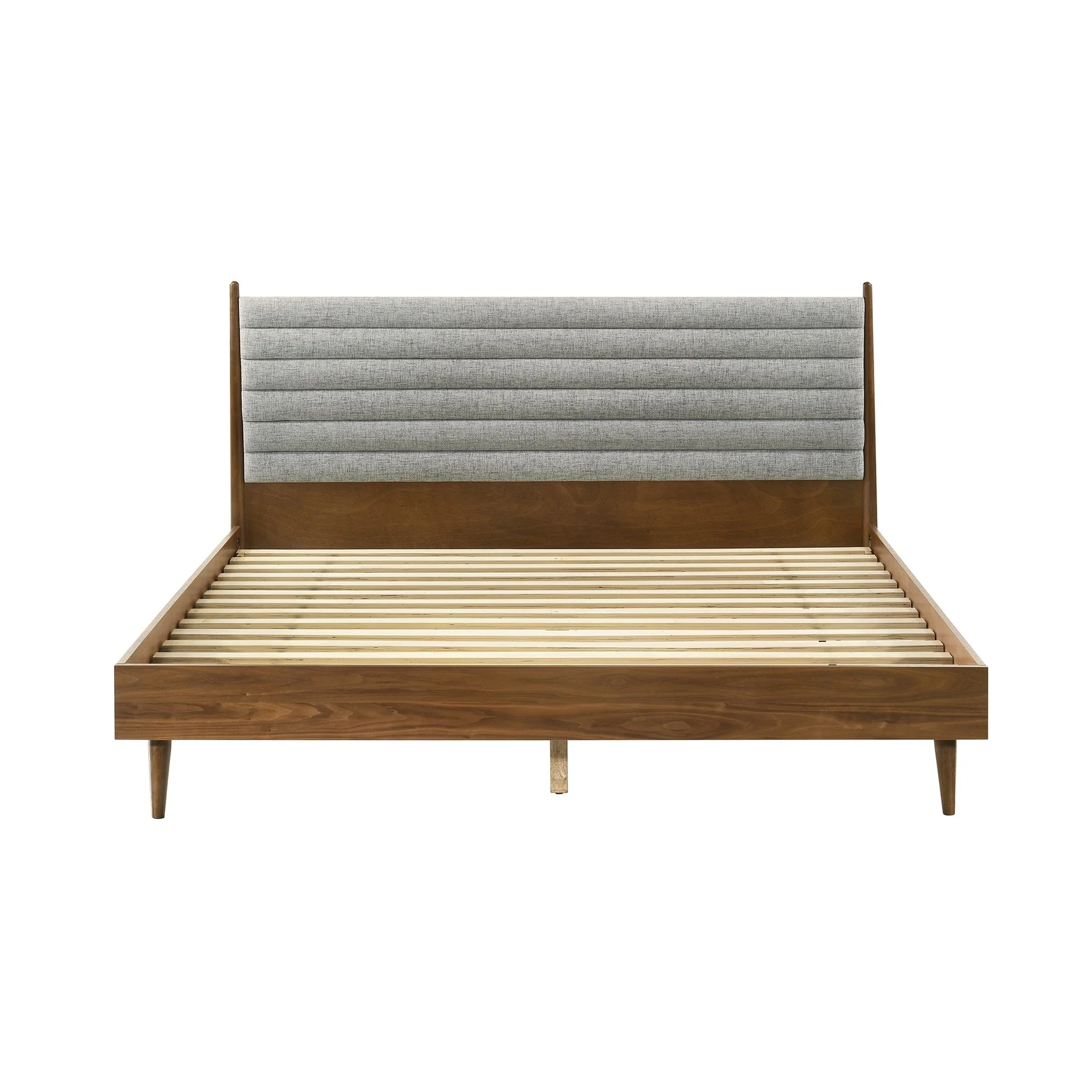 Artemio King 3 Piece Wood Bedroom Set in Walnut Finish - Image 3