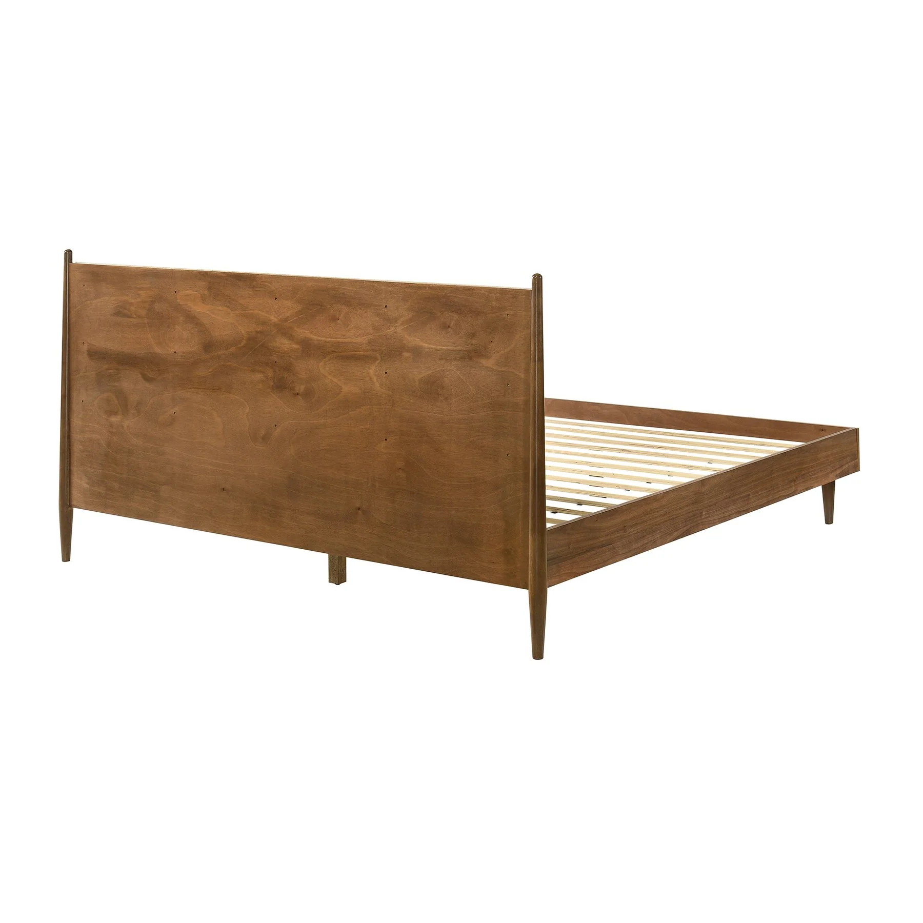 Artemio King 3 Piece Wood Bedroom Set in Walnut Finish - Image 4