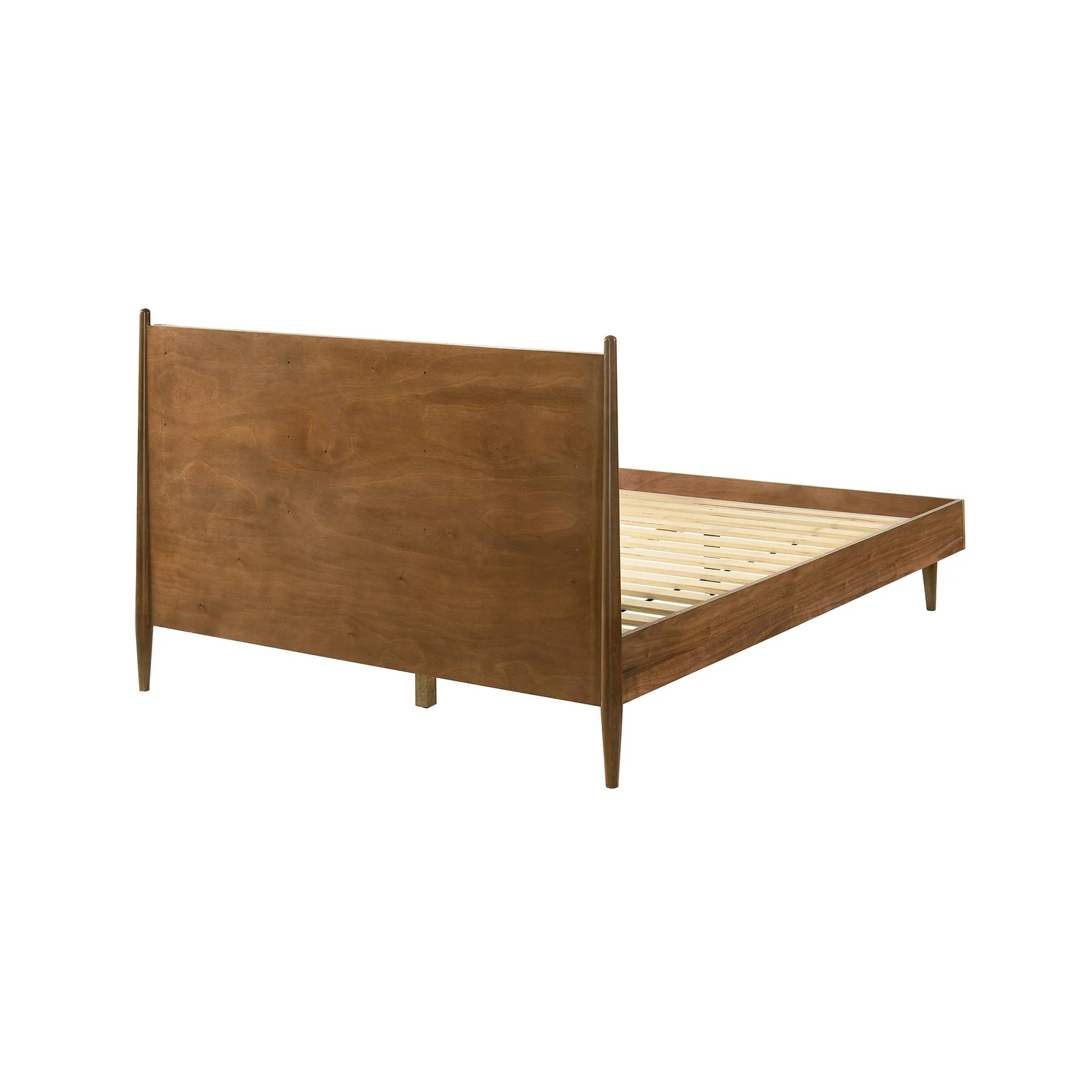Artemio Queen 3 Piece Wood Bedroom Set in Walnut Finish - Image 4