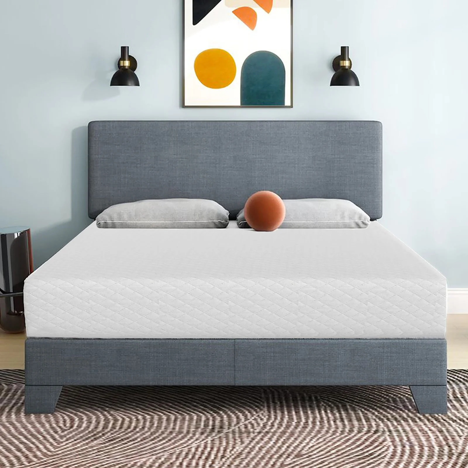 Artemisia 10" E.King Memory Foam Mattress (Roll-In-Box) - Image 4