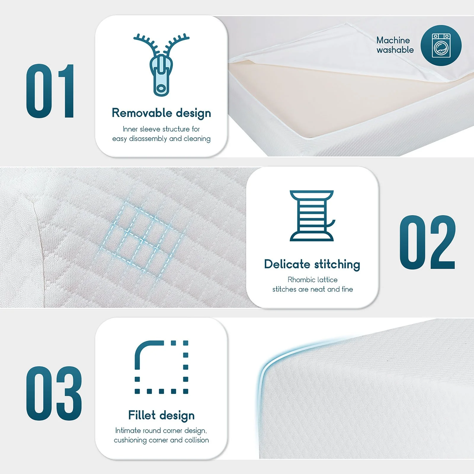 Artemisia 6" Queen Memory Foam Mattress (Roll-In-Box) - Image 4