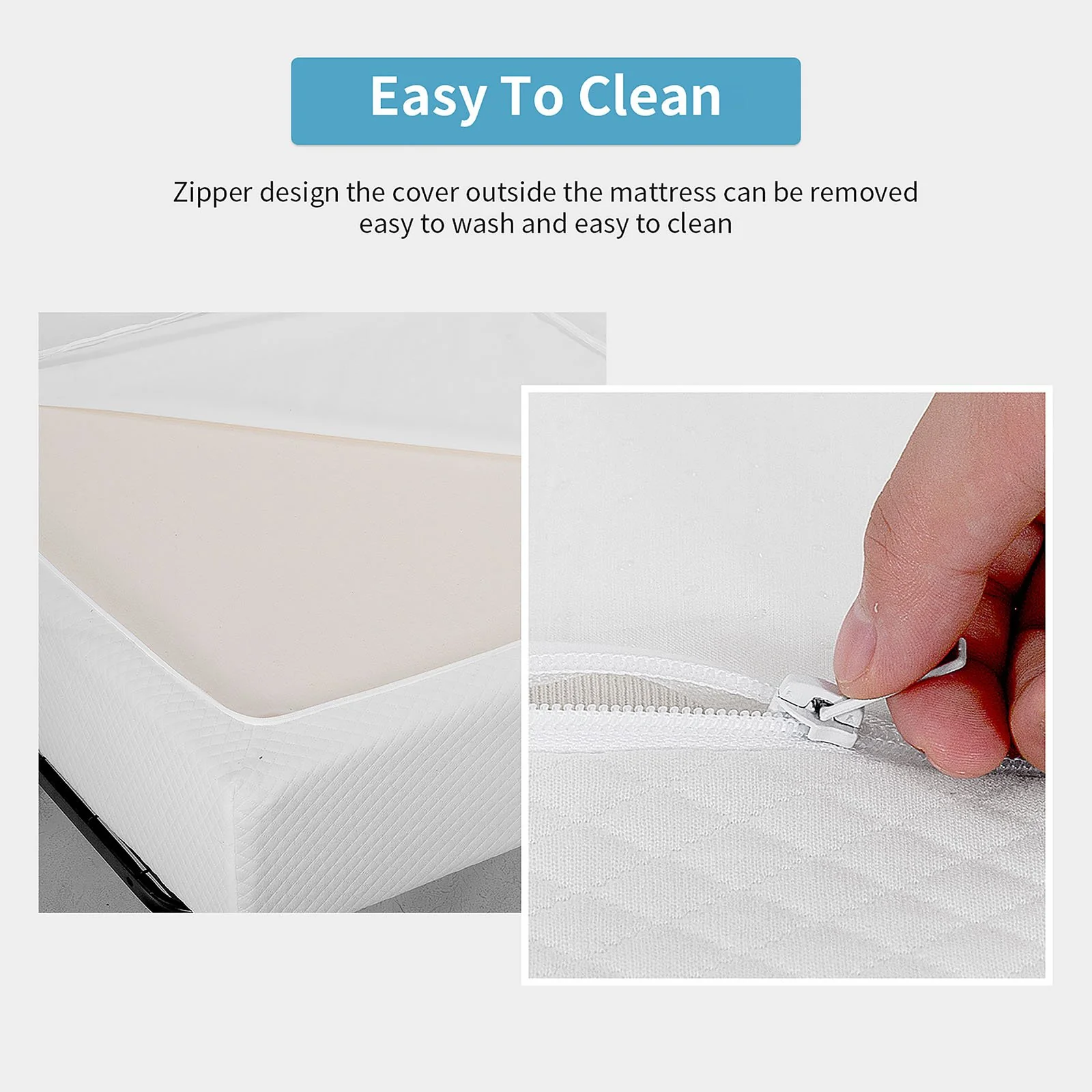 Artemisia 8" Queen Memory Foam Mattress (Roll-In-Box) - Image 4