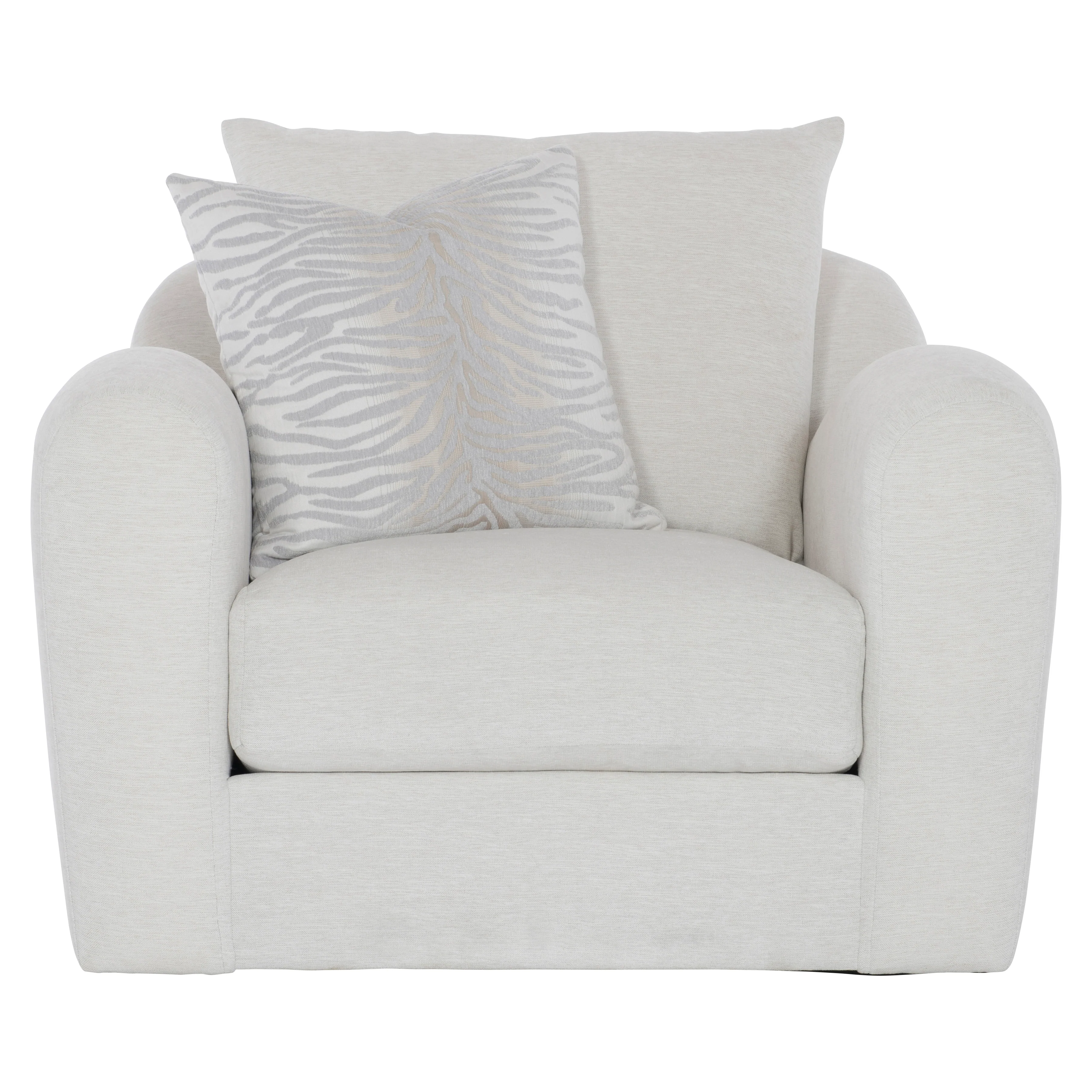 Asher Fabric Swivel Chair - Image 11