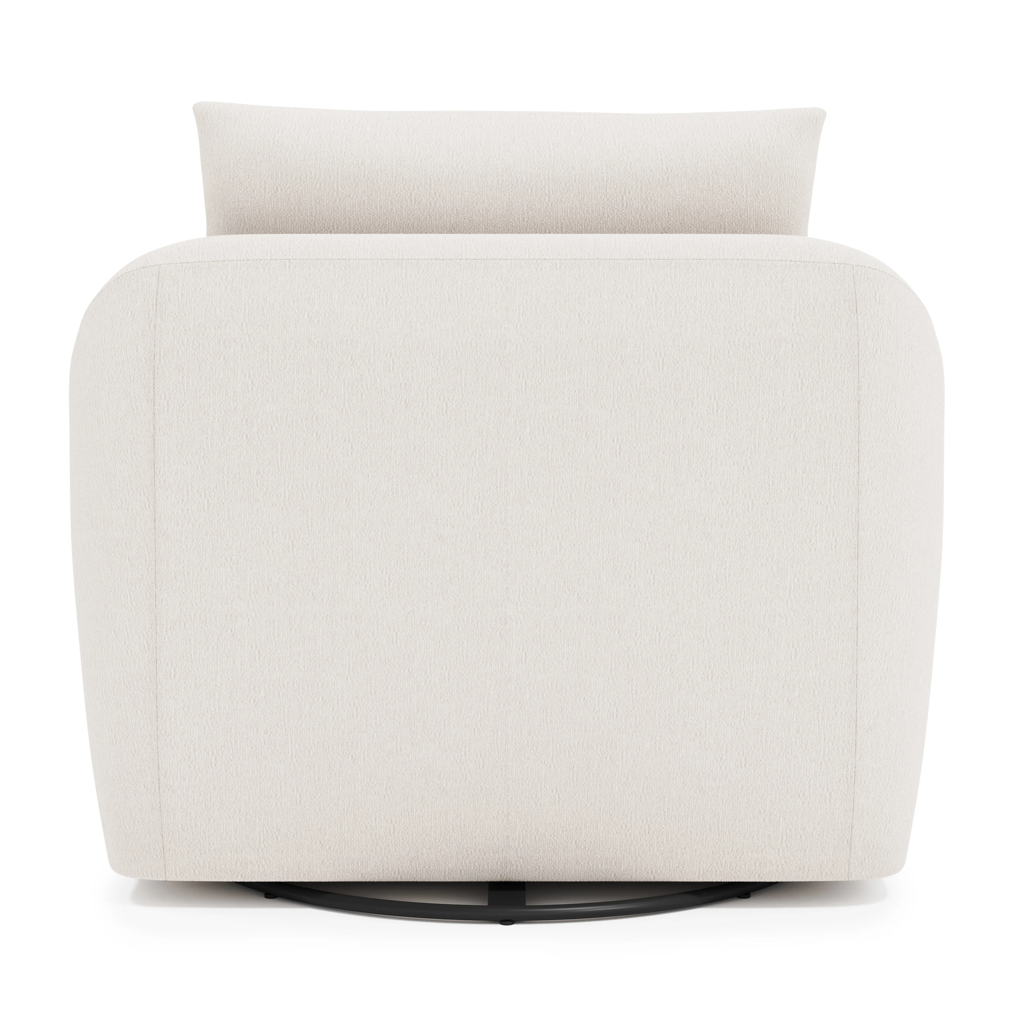 Asher Fabric Swivel Chair - Image 8
