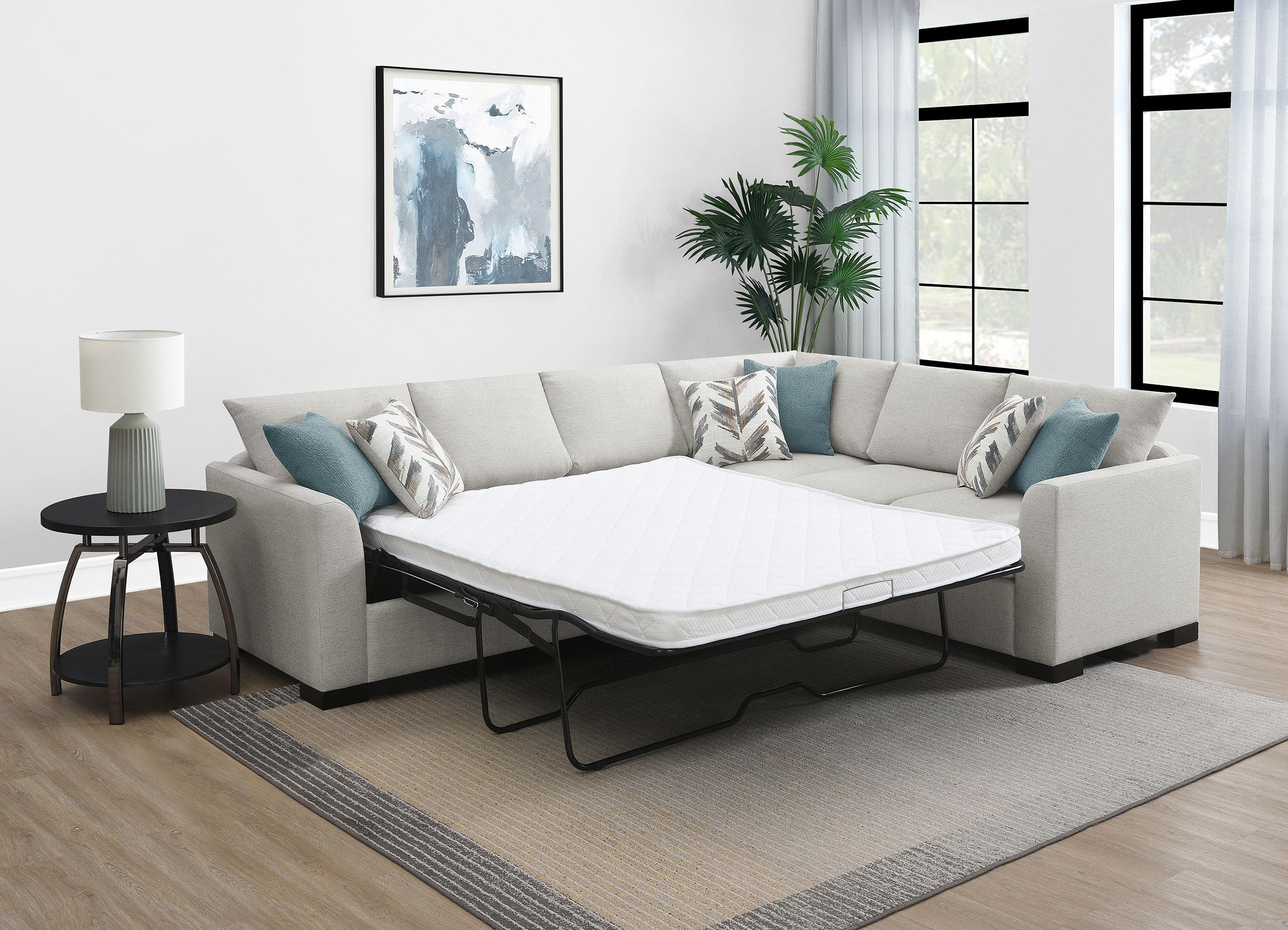 Ashford Fold-Out Sleeper Sectional Sofa - Image 3