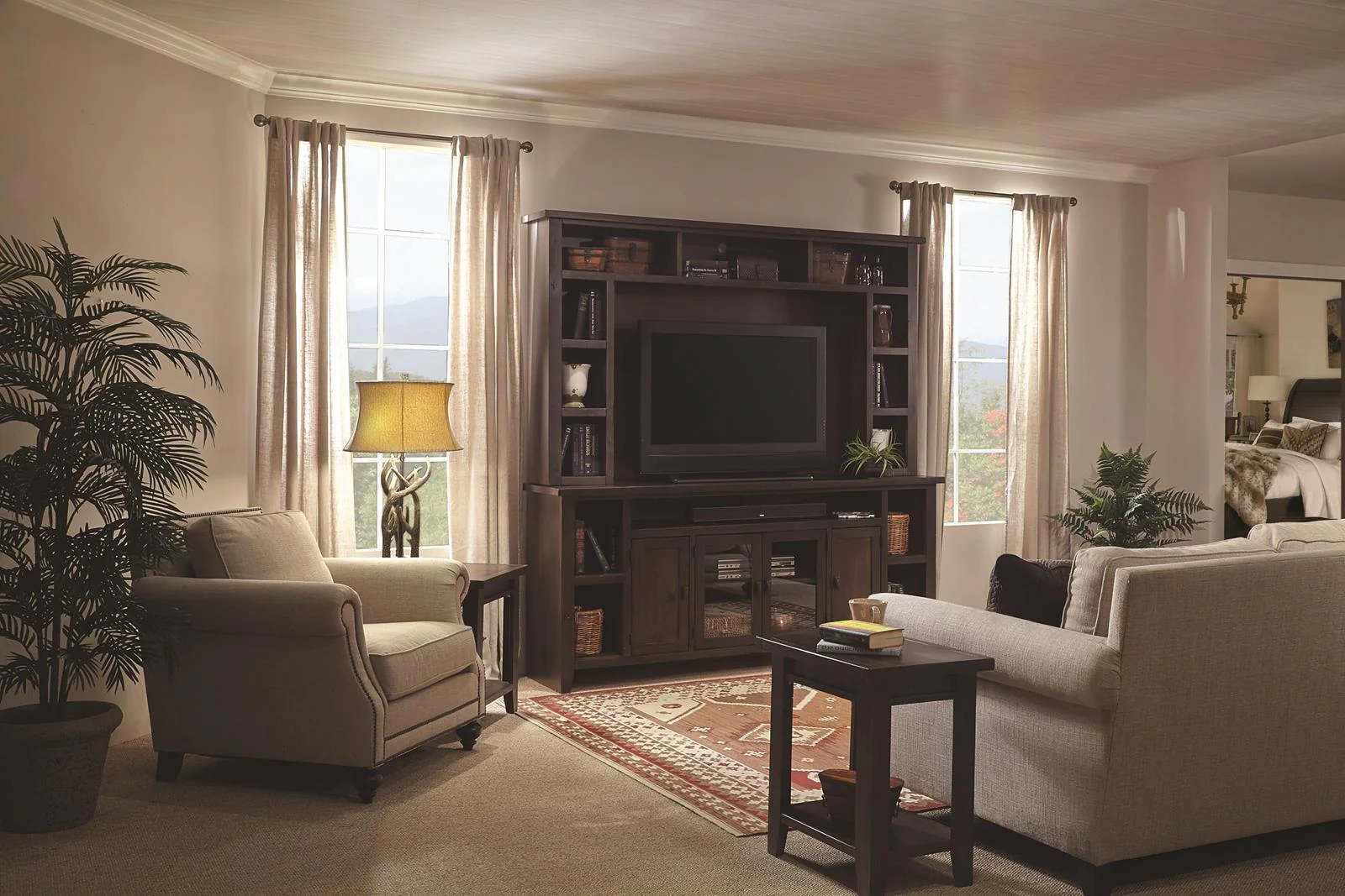 Aspenhome Alder Grove 84" Console in Tobacco - Image 3