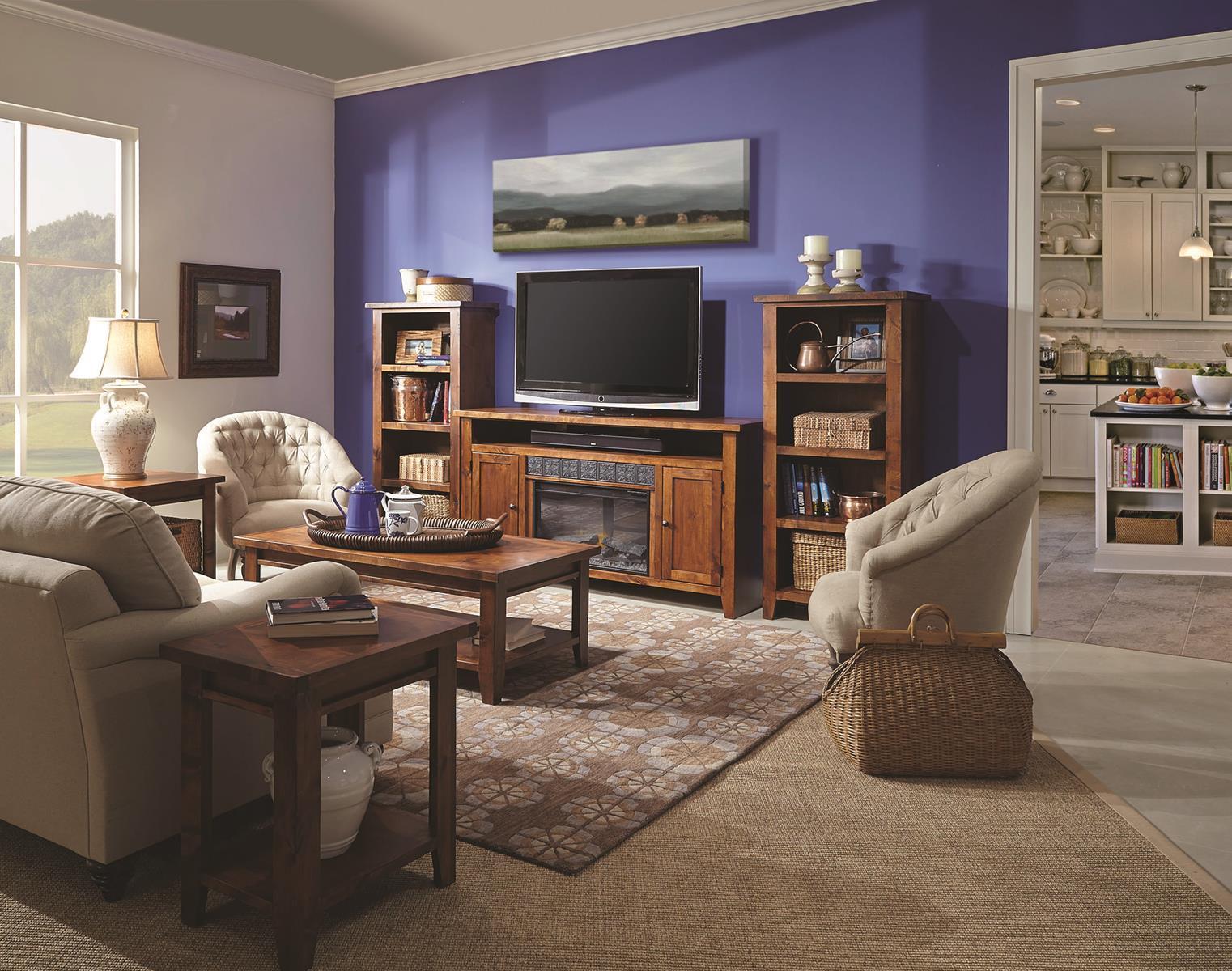 Aspenhome Alder Grove End Table in Tobacco - Image 2