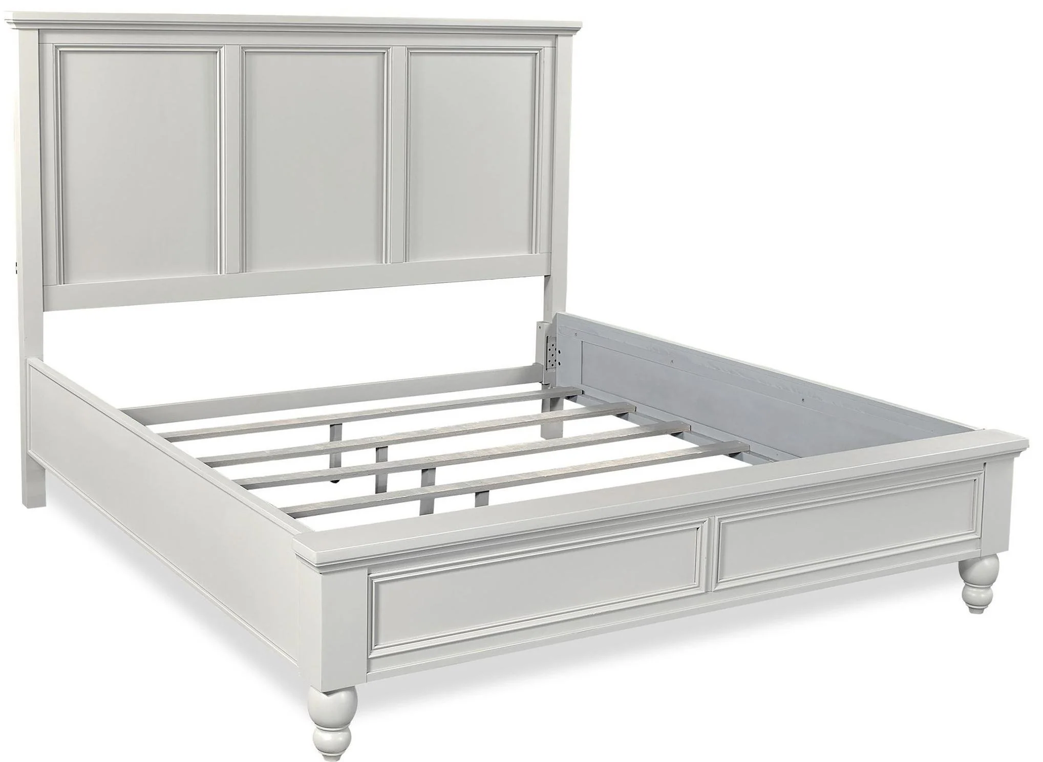 Aspenhome Cambridge California King Panel Bed in Grey - Image 2
