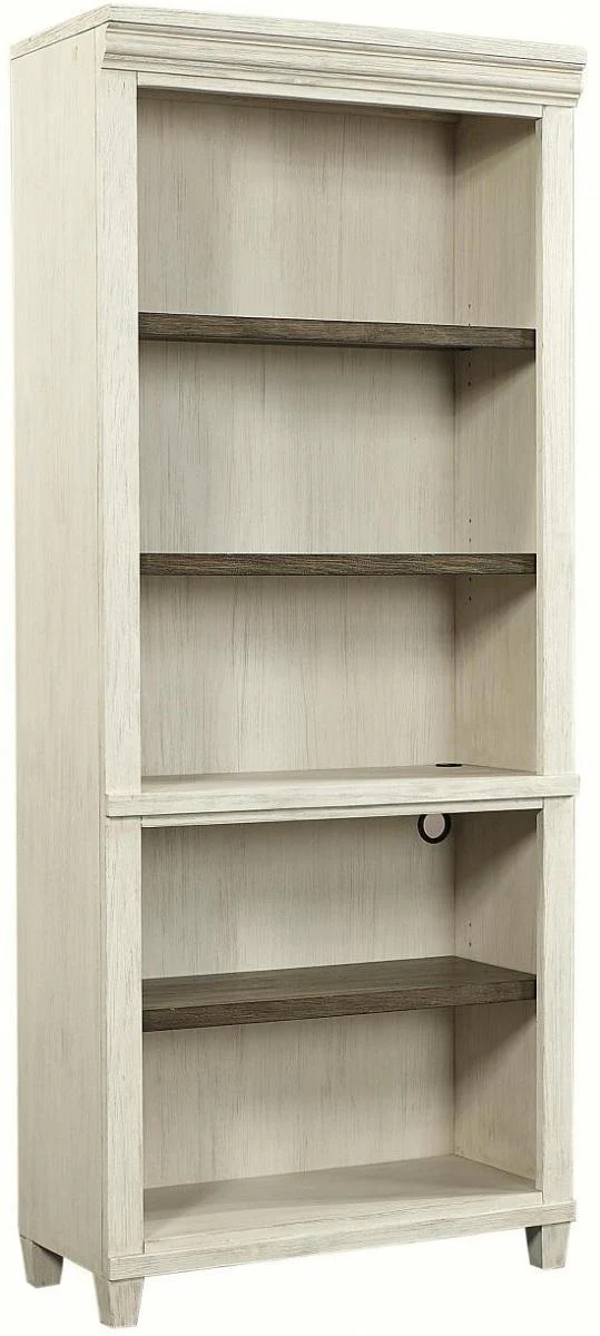Aspenhome Caraway 3pc Bookcase Wall in Aged Ivory - Image 3