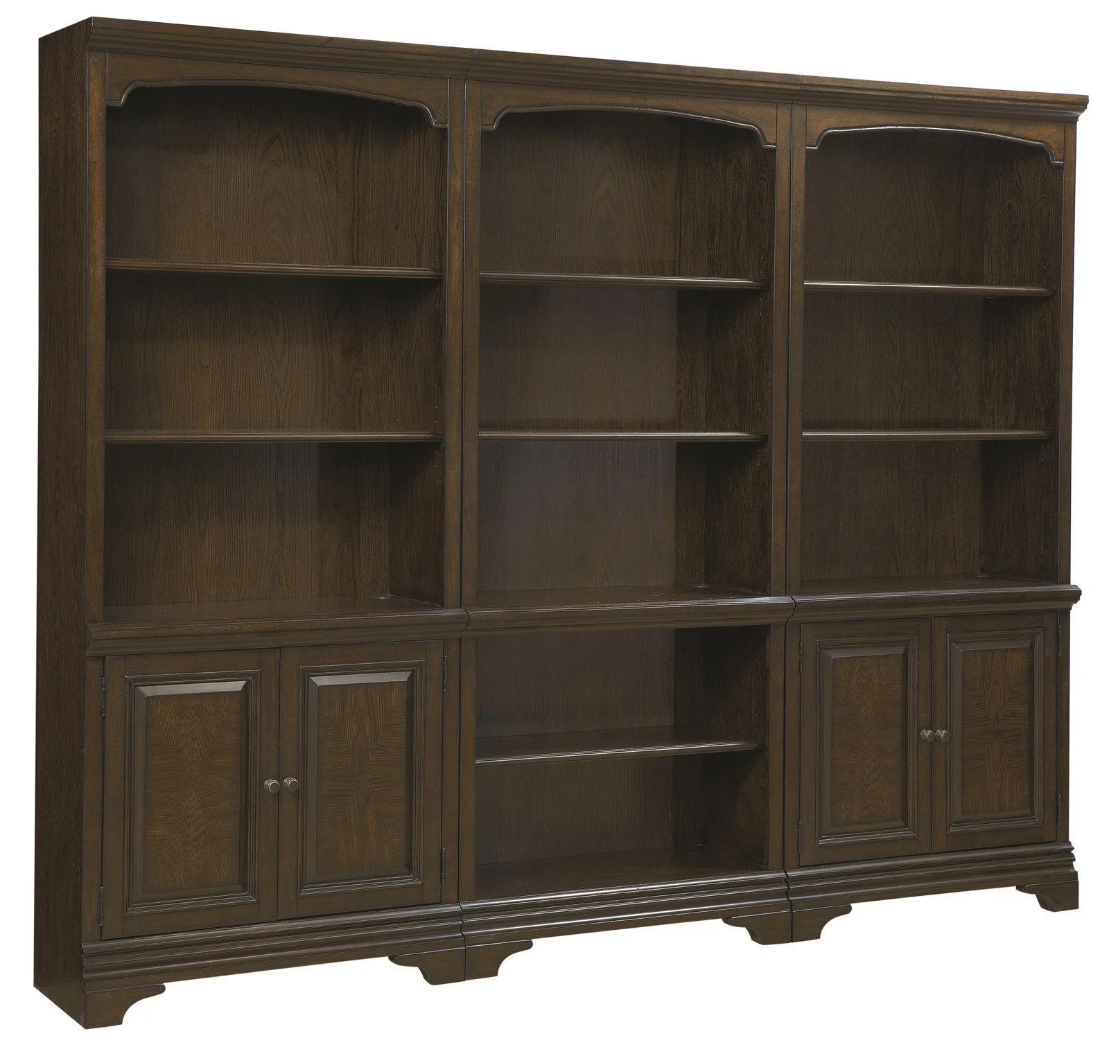 Aspenhome Essex Door Bookcase in Molasses Brown - Image 2