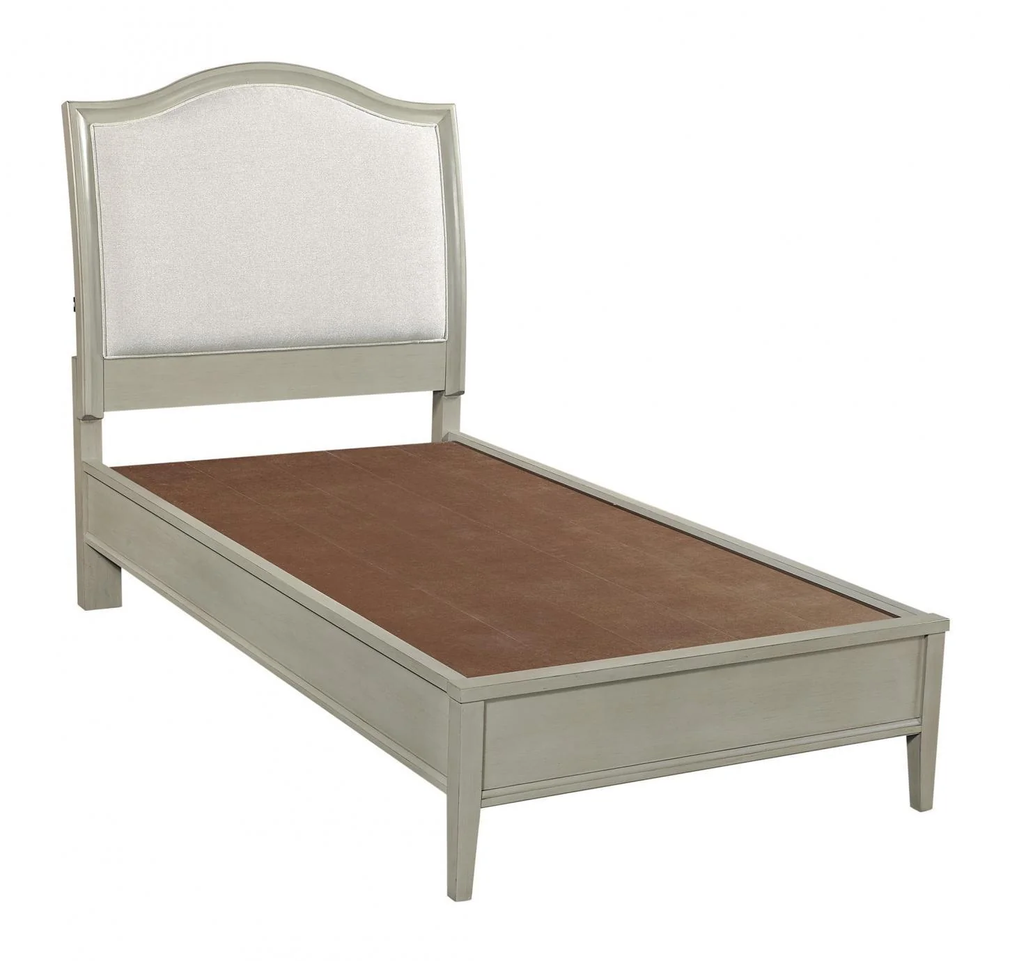 Aspenhome Furniture Charlotte Full Upholstered Sleigh Bed in Shale - Image 2