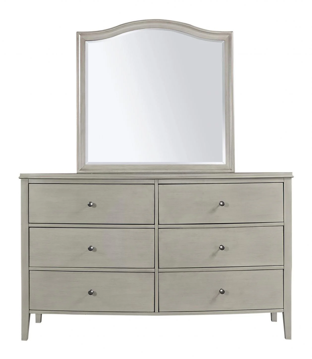 Aspenhome Furniture Charlotte Landscape Mirror in Shale - Image 2