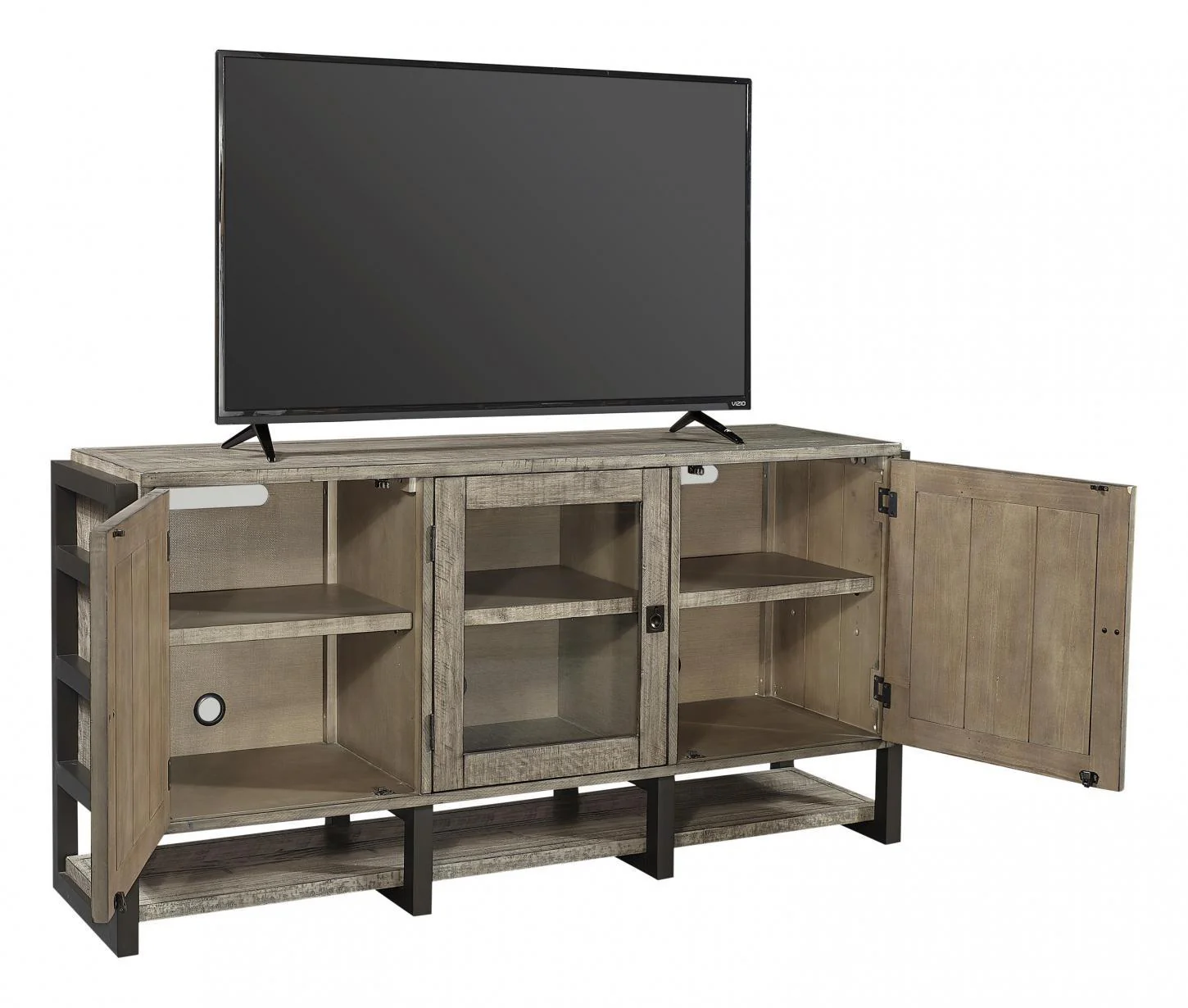 Aspenhome Furniture Grayson 65" Console in Cinder Grey - Image 2