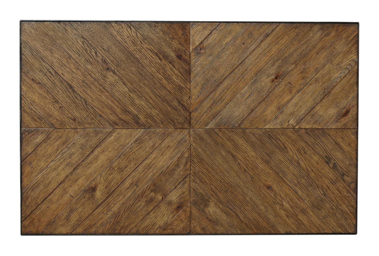 Aspenhome Furniture Mosaic Cocktail Table with Wood Top in Pecan - Image 2