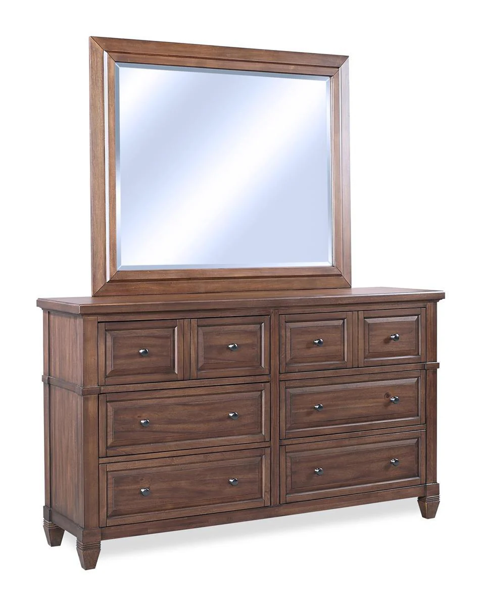 Aspenhome Furniture Thornton 6 Drawer Dresser in Sienna - Image 2