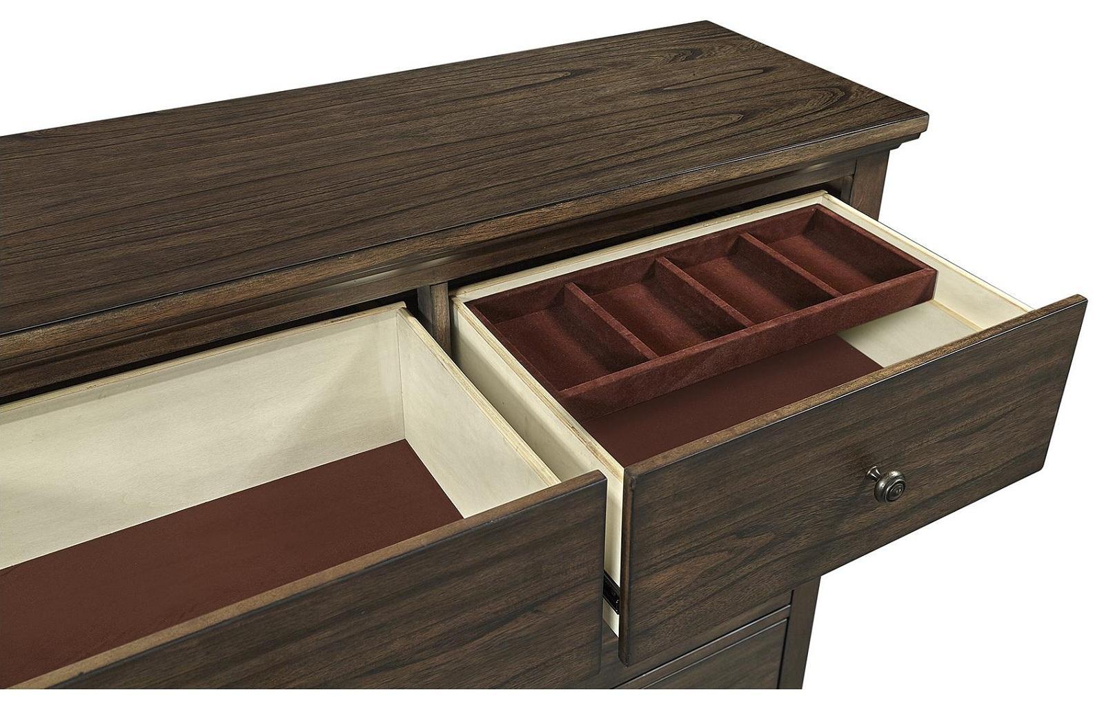 Aspenhome Hudson Valley Tall Chesser in Chestnut - Image 2