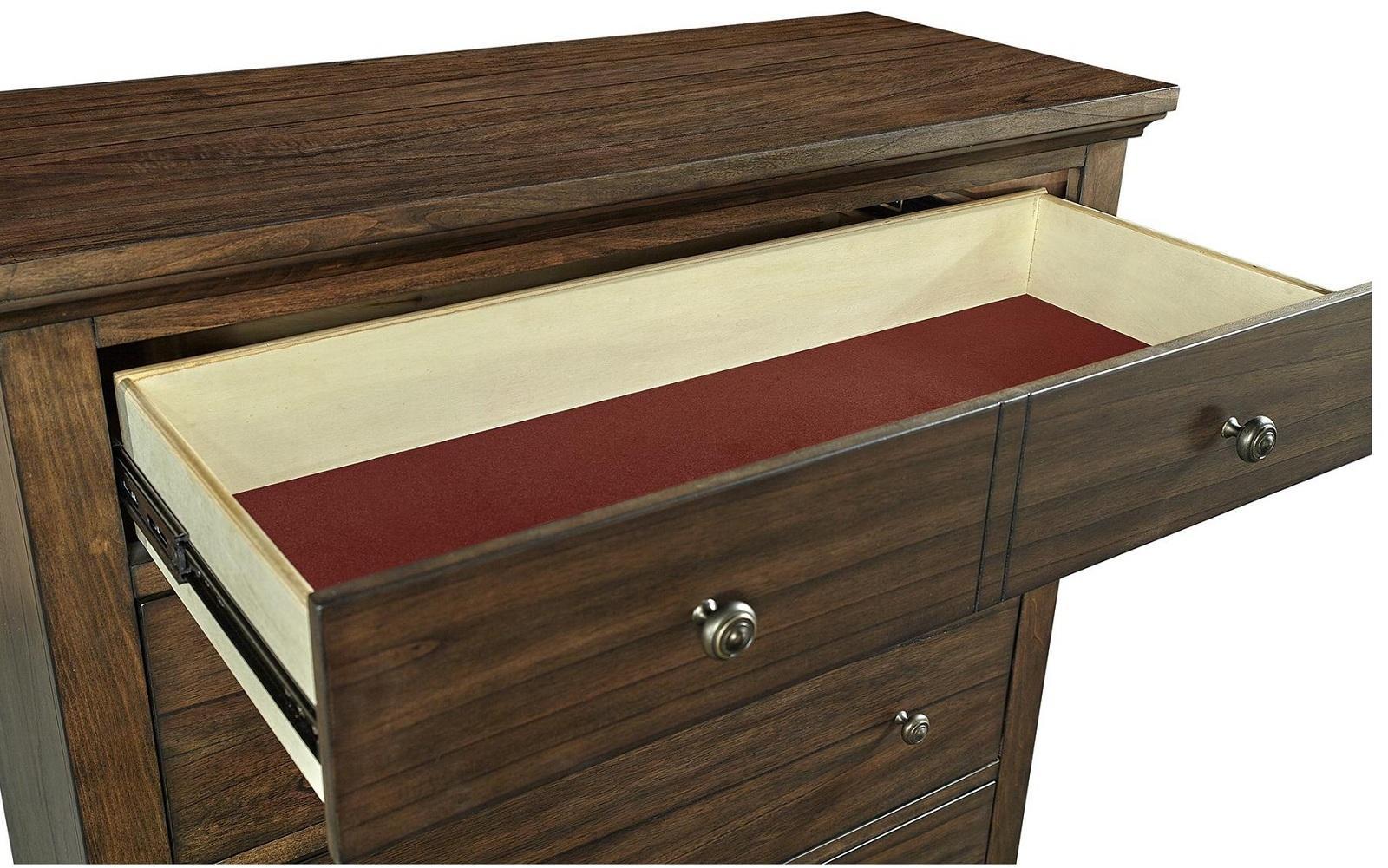 Aspenhome Hudson Valley 6 Drawer Chest in Chestnut - Image 2