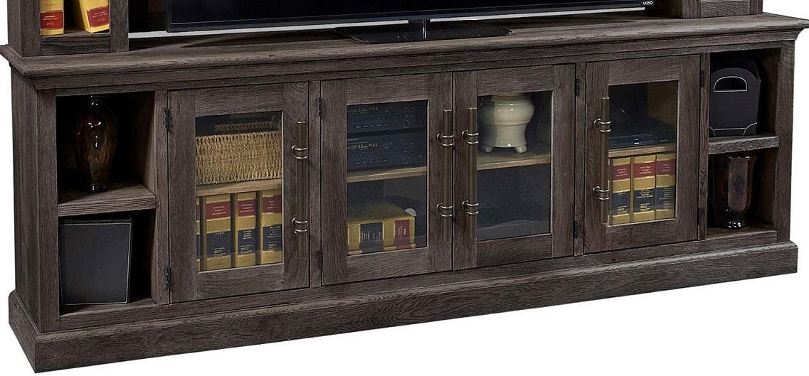 Aspenhome Manchester 97"Console and Hutch in Barnhouse Brown - Image 2