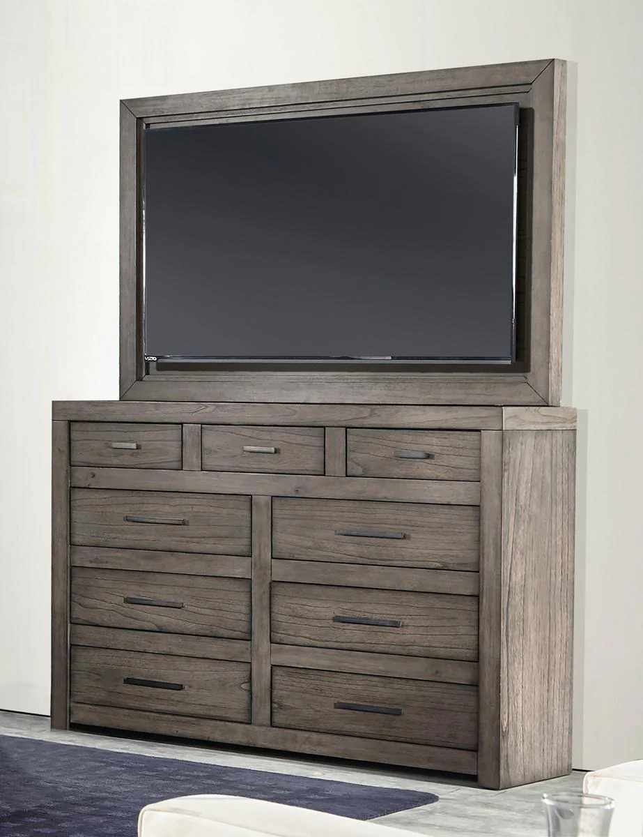 Aspenhome Modern Loft 9 Drawer Chesser in Greystone - Image 3