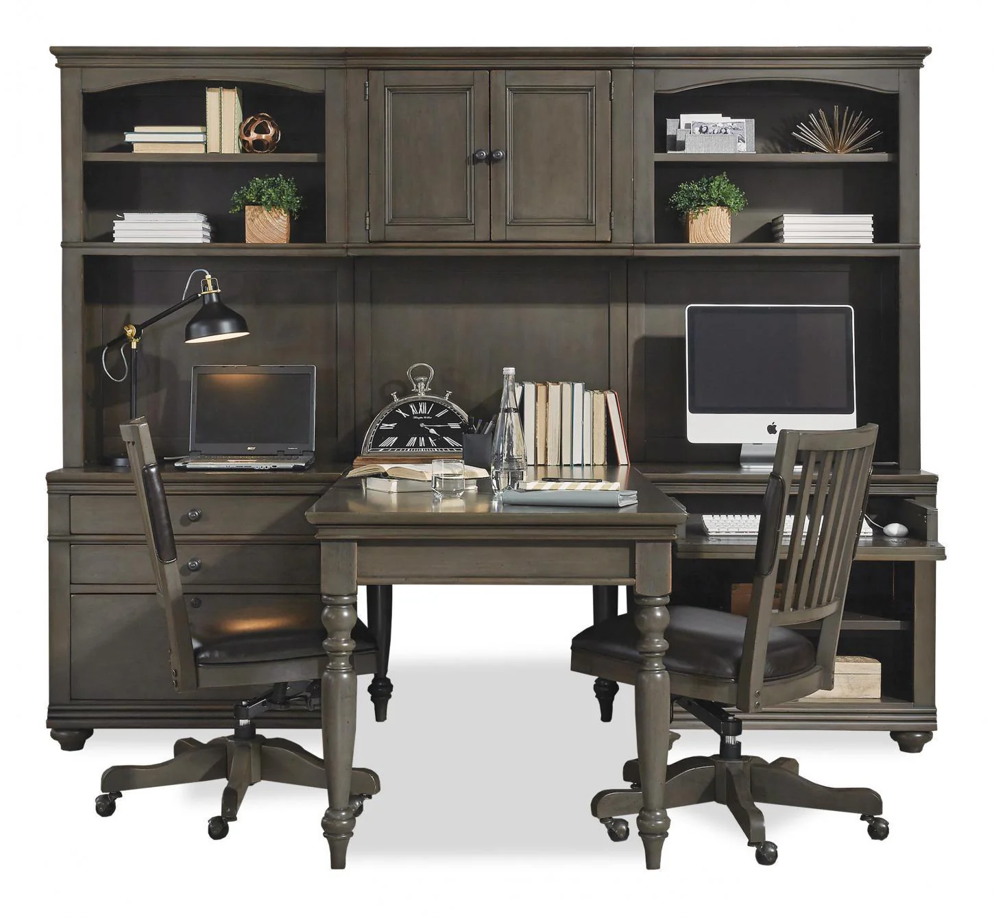 Aspenhome Oxford Mod File Base in Peppercorn - Image 2