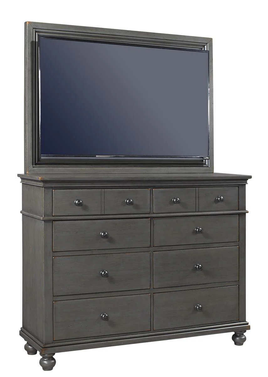 Aspenhome Oxford TV Frame in Peppercorn - Image 2